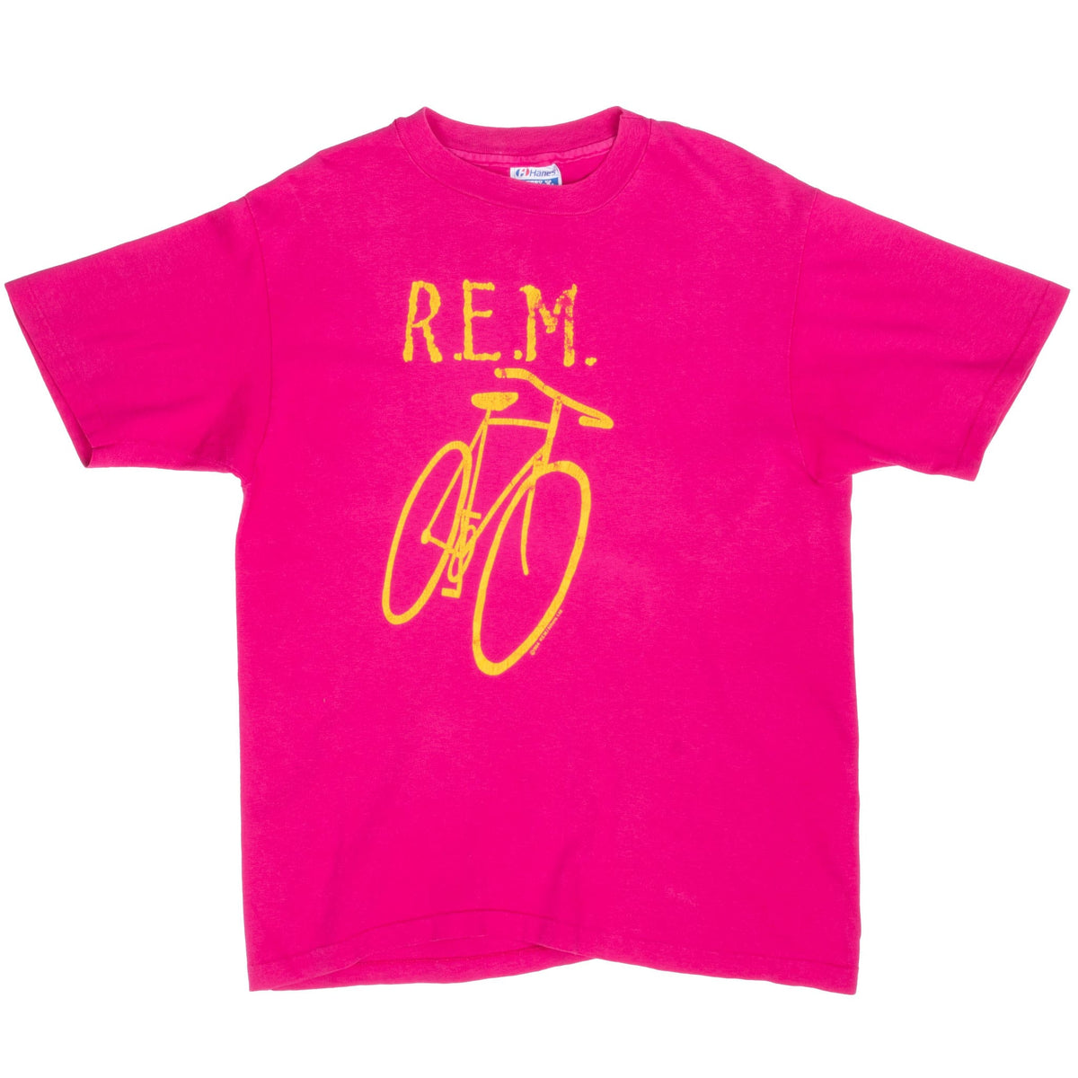 Vintage R.E.M Little American Tee Shirt 1982 Size Medium Made In Usa With Single Stitch Sleeves