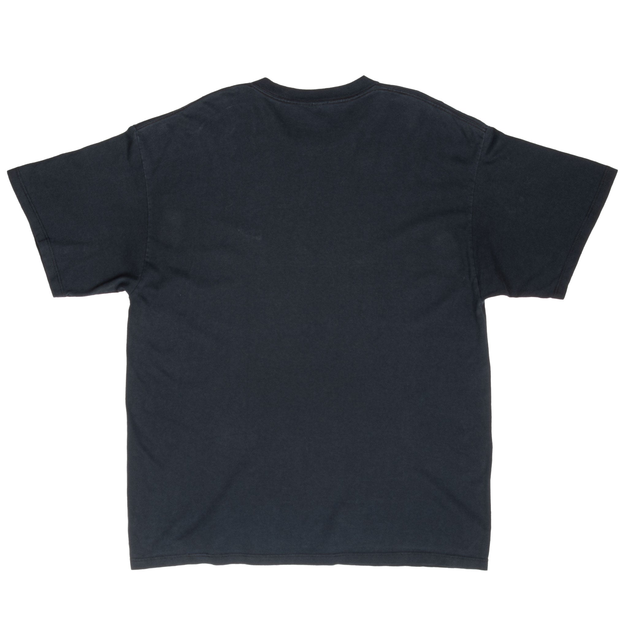 Vintage Nike Classic Swoosh Black Tee Shirt 1990S Size Large