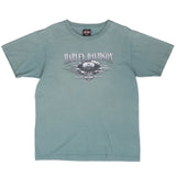 Vintage Harley Davidson Sandy Utah Sage Green Tee Shirt 2005 Size Large