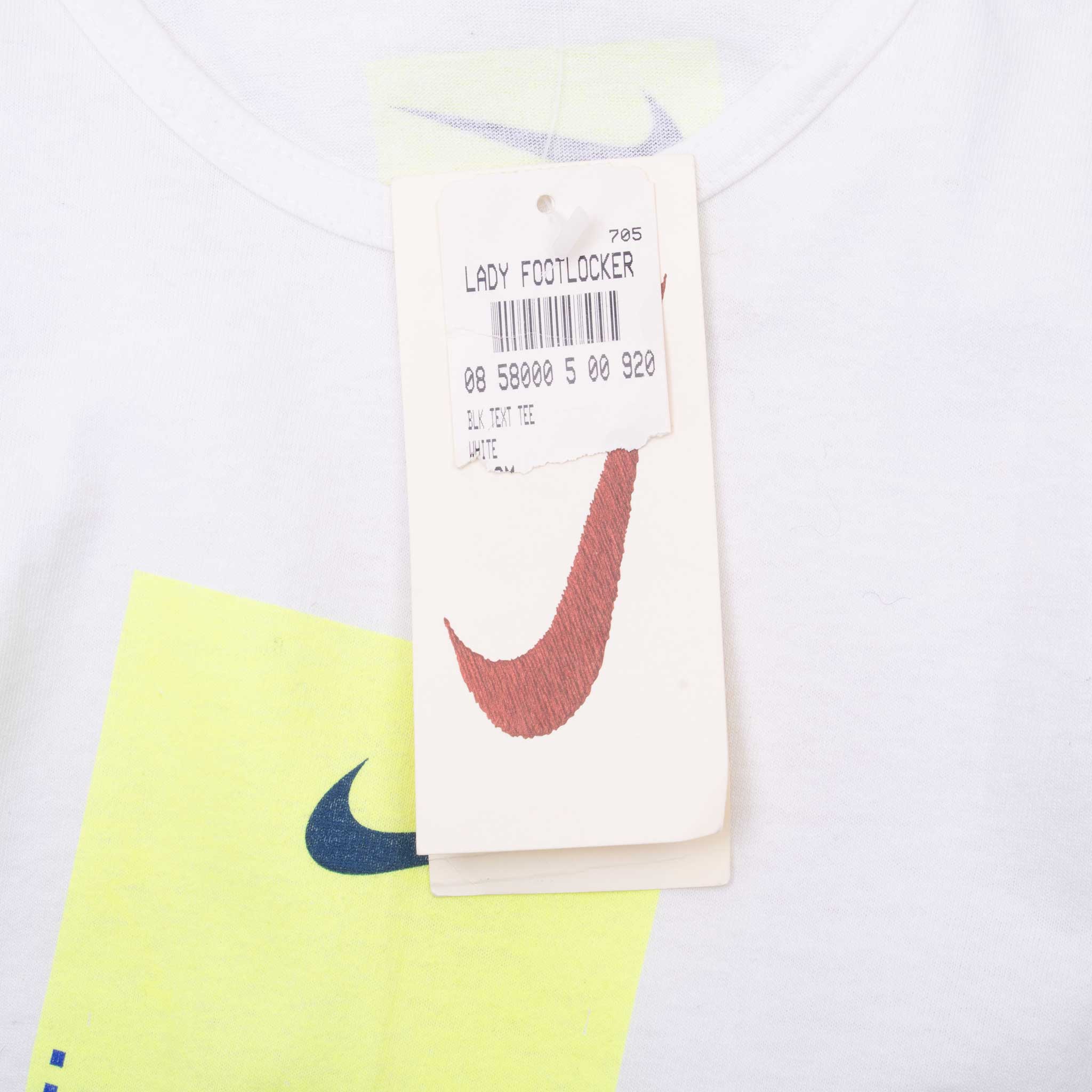 Vintage Nike Just Do It Tank Top Tee Shirt 1990S Size Small Deadstock