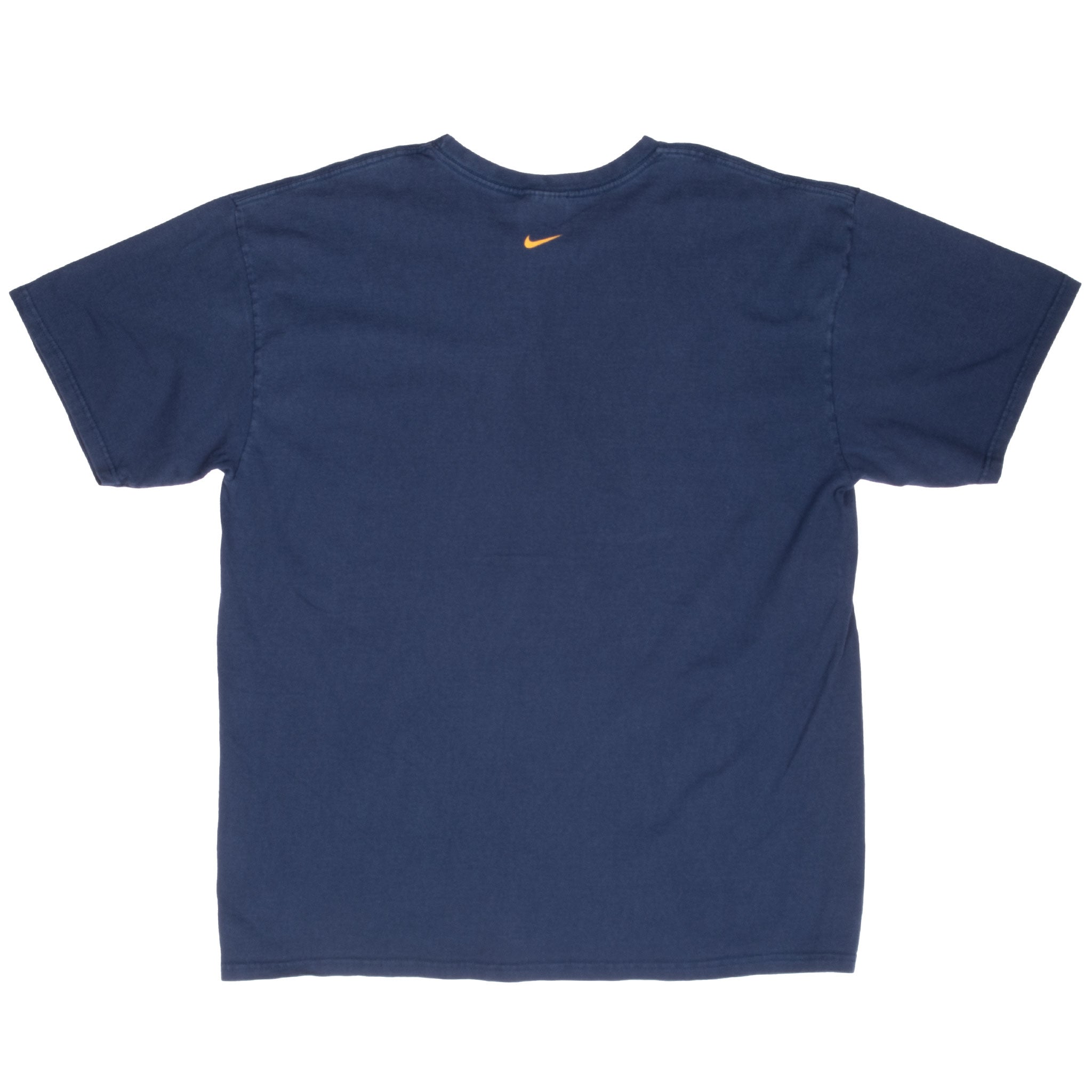 Vintage Nike Spellout Blue Tee Shirt 2000S Size XL