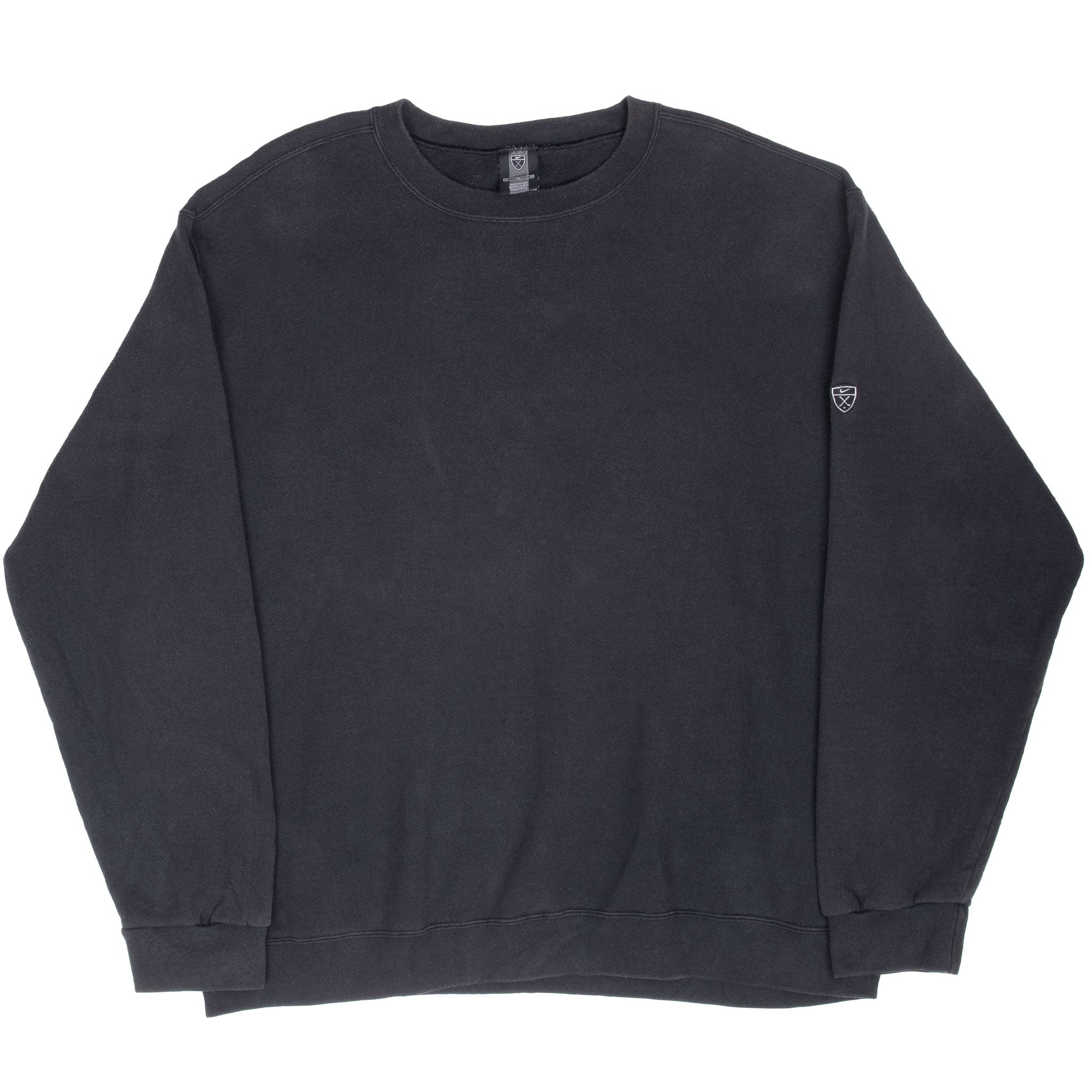 Vintage Nike Golf Black Sweatshirt 1990S Size XL Made In Usa