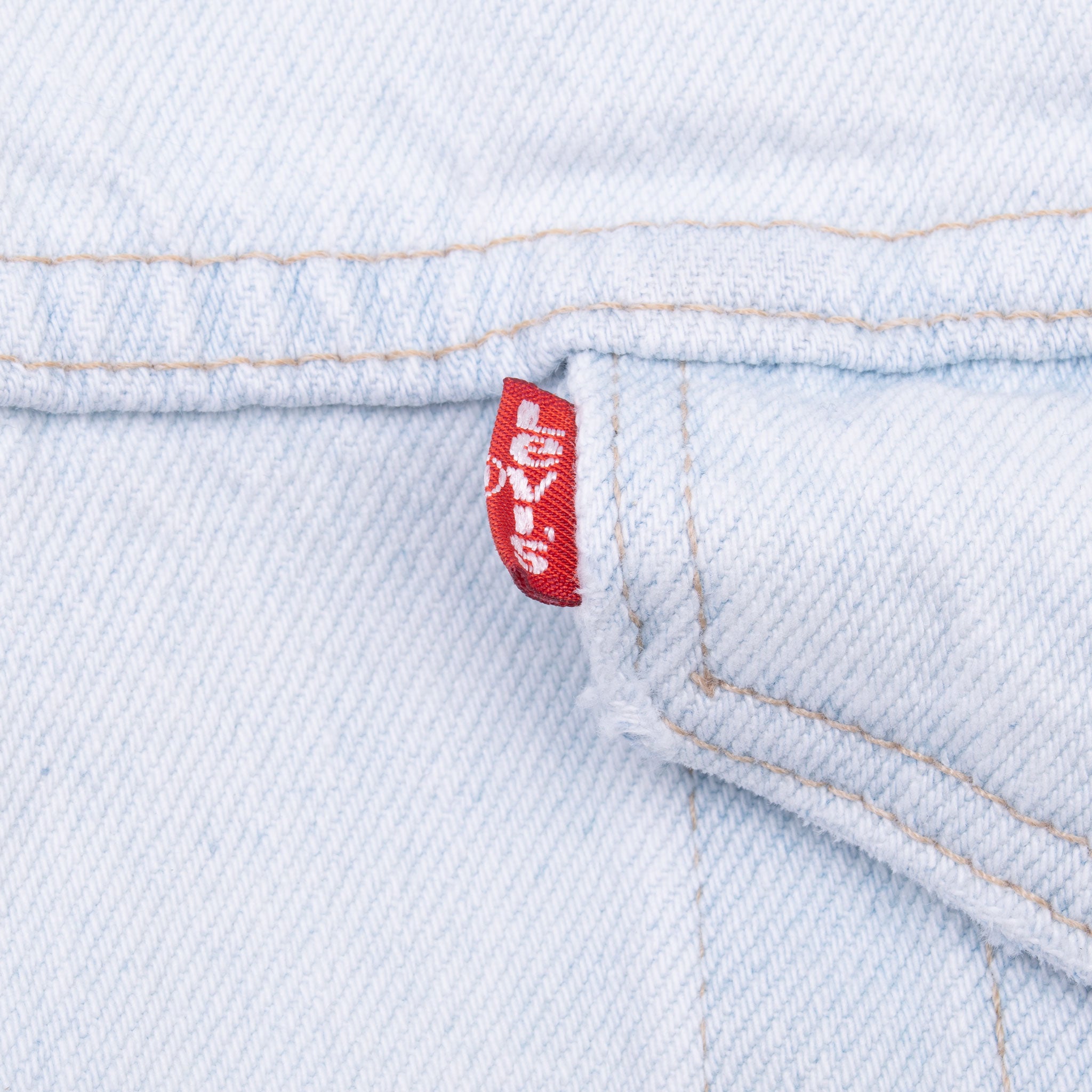 Vintage Levis Sherpa Trucker Blue Light Wash Denim Jacket 1980S Size XL Made In Usa