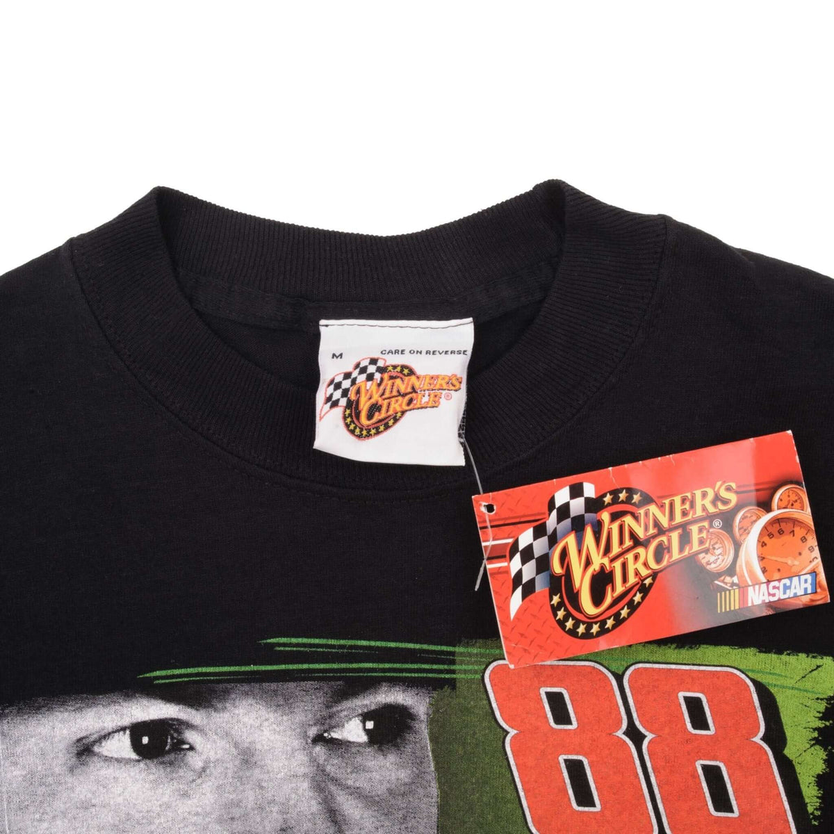 Vintage Nascar Dale Earnhardt Jr Tee Shirt 1999 Size Medium Deadstock With Tags