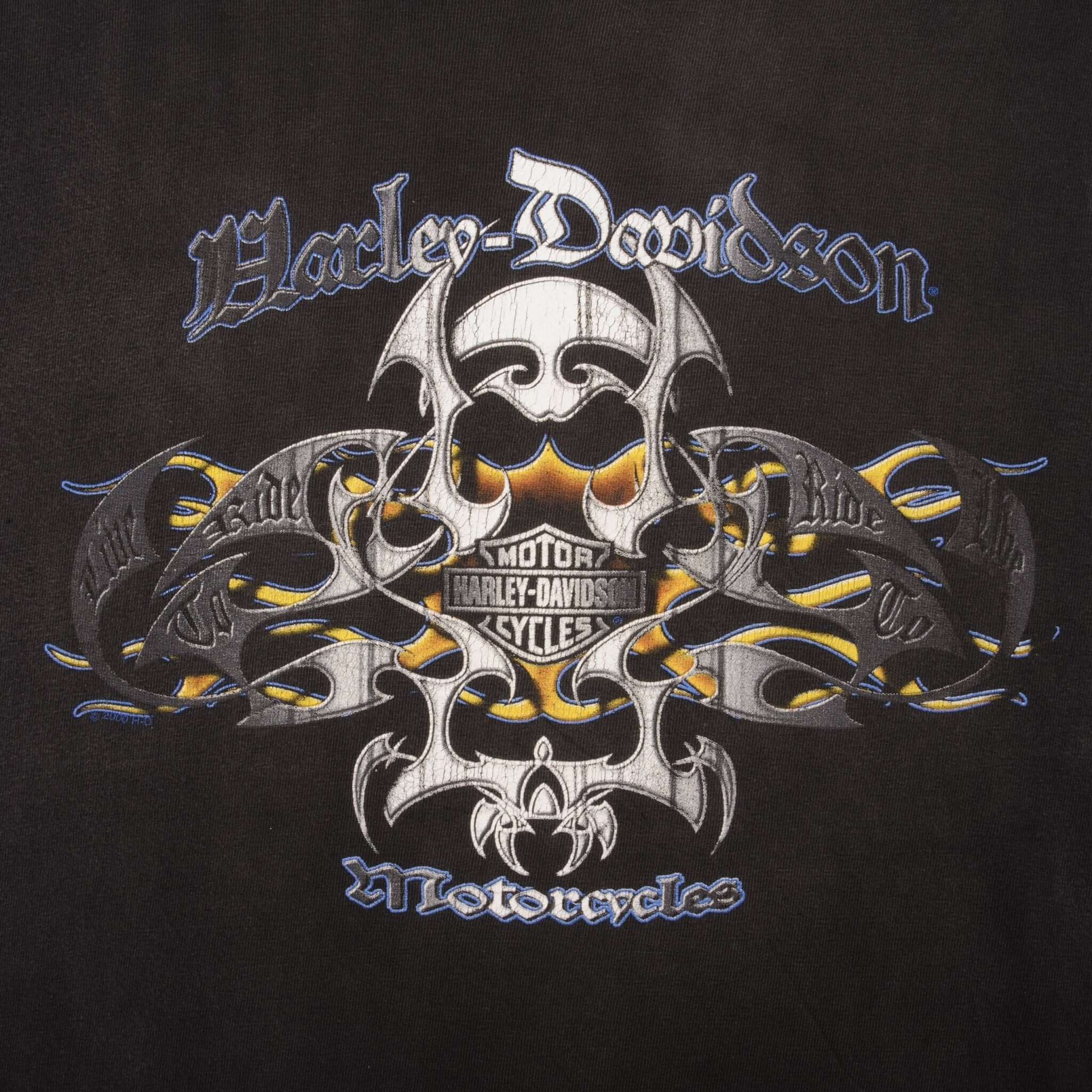 Vintage Harley Davidson Daytona Beach Fl Tee Shirt 1998 Size Large Made In USA