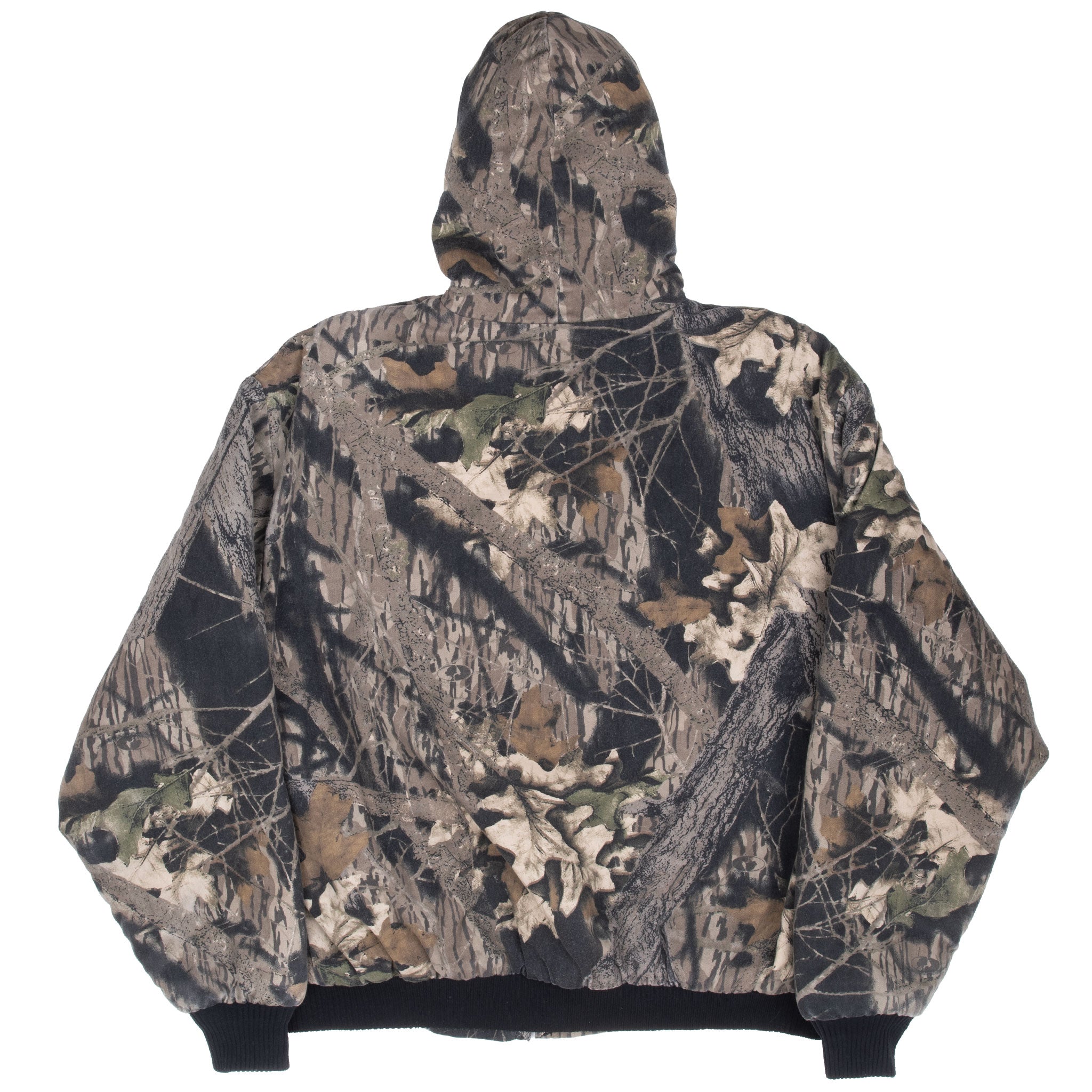 Vintage Hunting Mossy Oak Break Up Camo Active Jacket 1990S Size XL Made In Usa