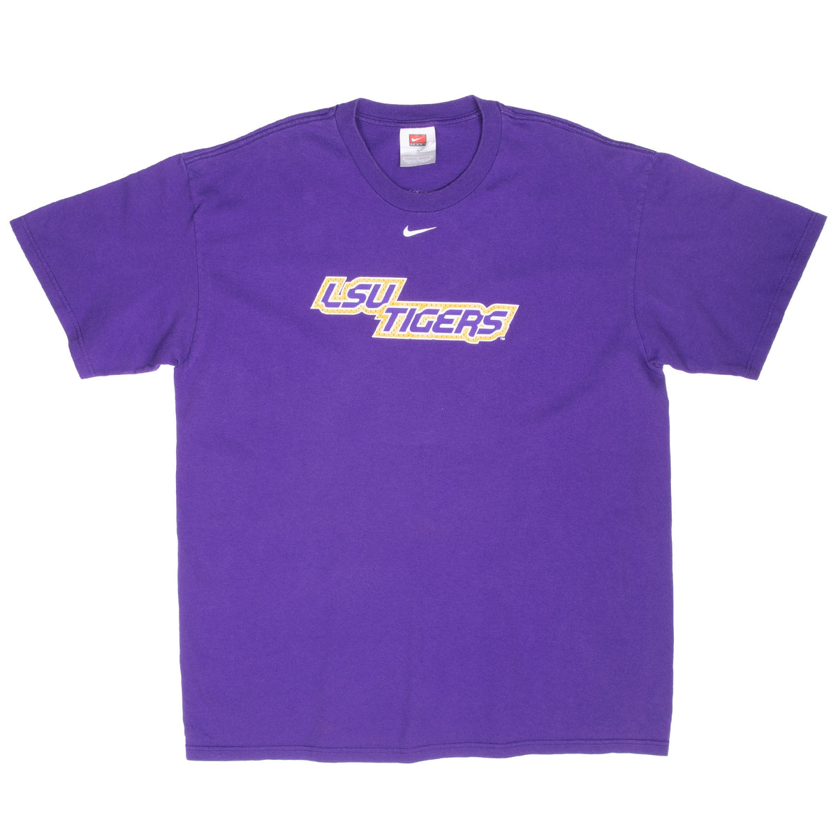 Vintage Ncaa Lsu Louisiana State Tigers 2000S Nike Tee Shirt Size Large
