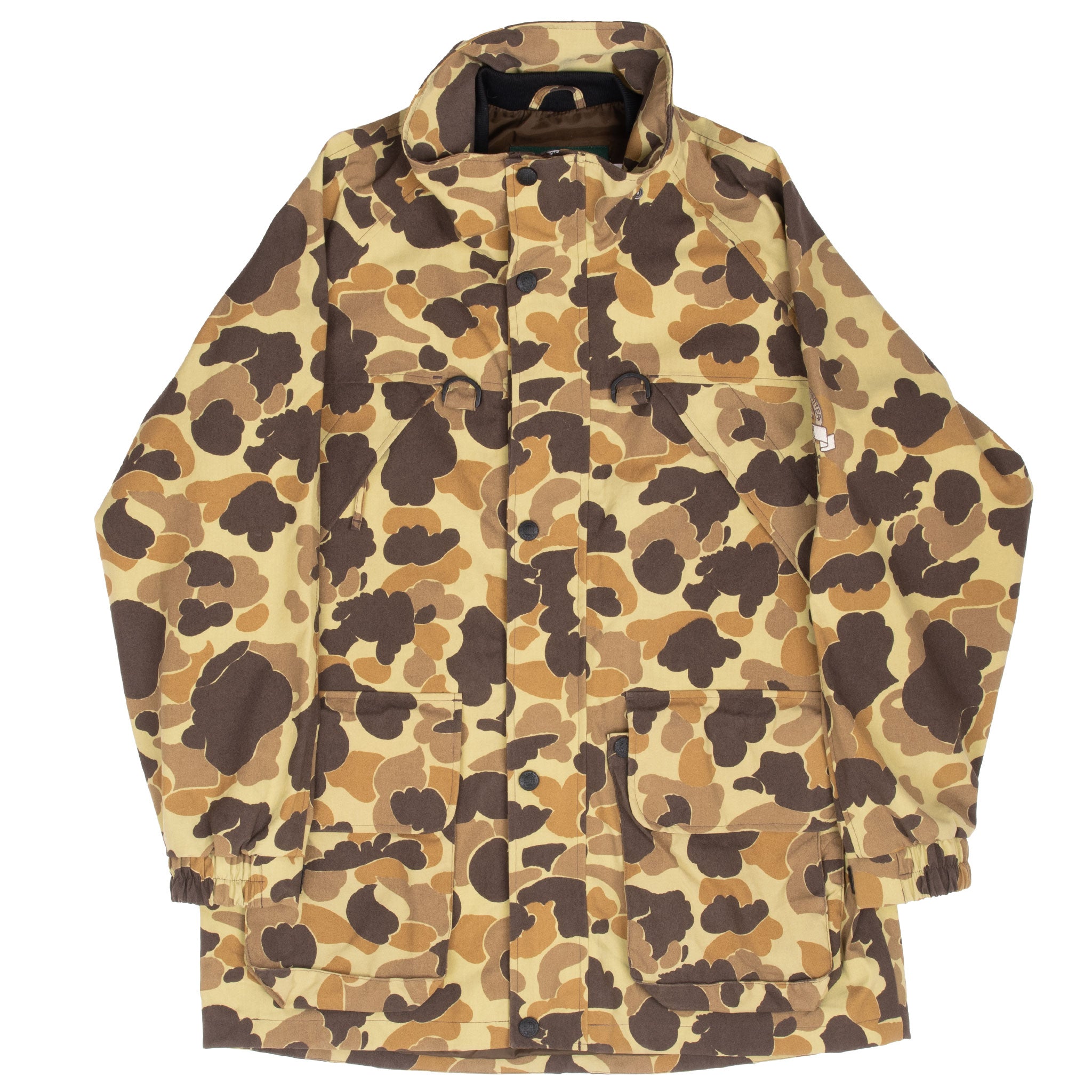 Vintage Duck Camo Goretex Cabela's Hunting Jacket Size Medium Deadstock