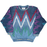 Vintage Coogi Blues Knit Sweatshirt Size XL 1990S Made In Australia