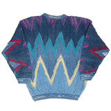 Vintage Coogi Blues Knit Sweatshirt Size XL 1990S Made In Australia