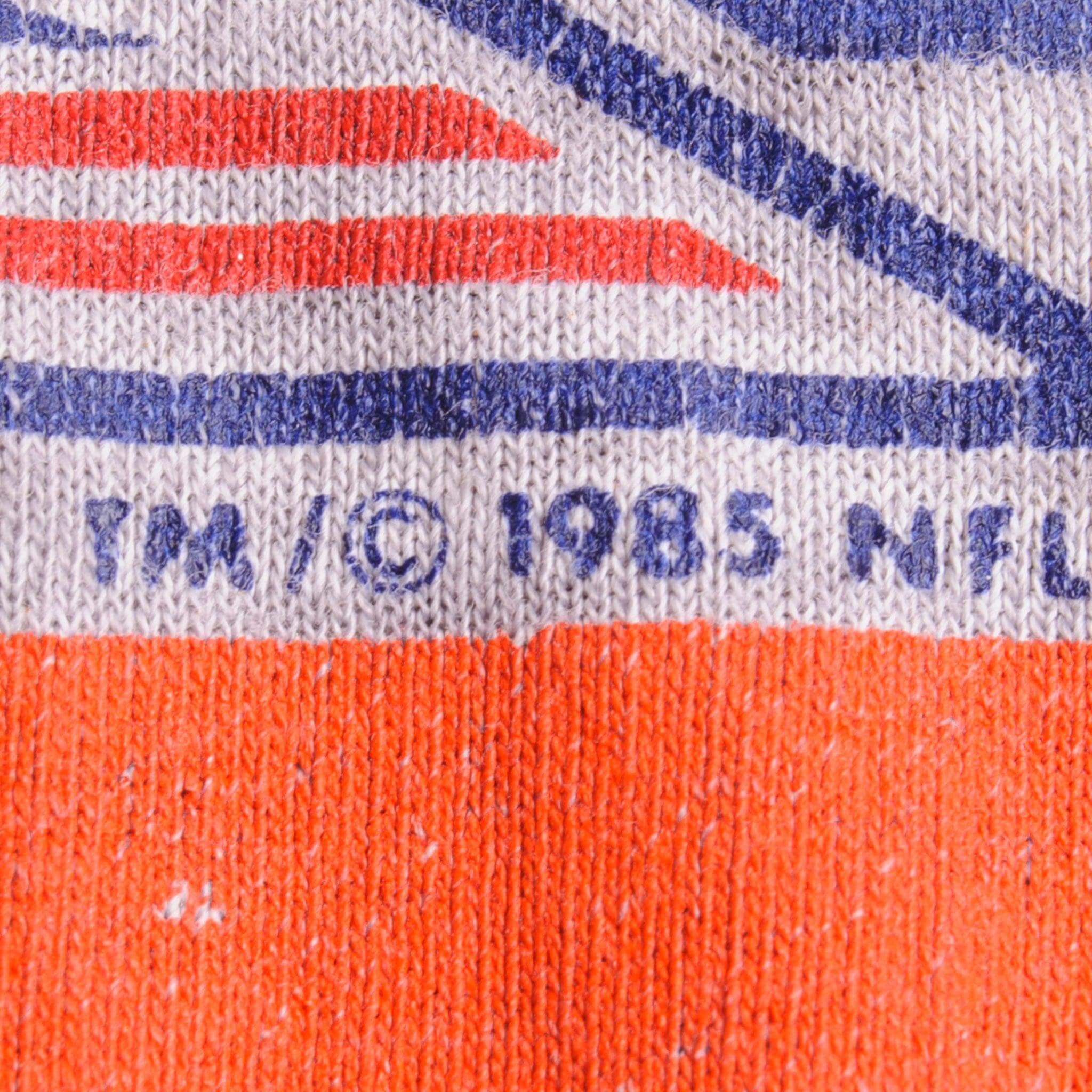 VINTAGE NFL CHICAGO BEARS SUPER BOWL TEE SHIRT EARLY 1986 SIZE MEDIUM