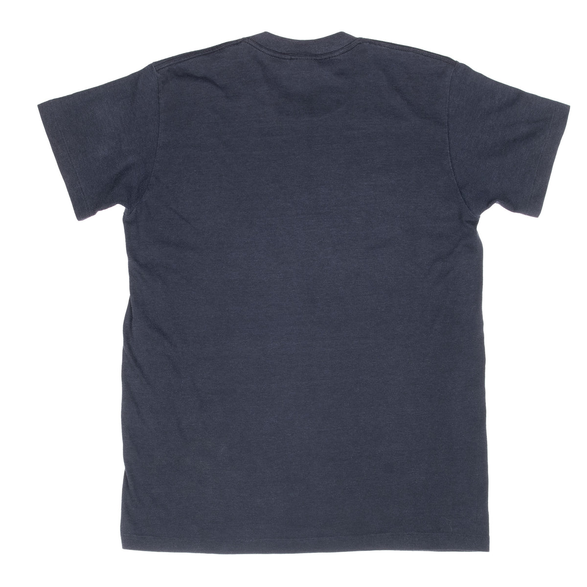 Back of plain black Nike short-sleeve T-shirt