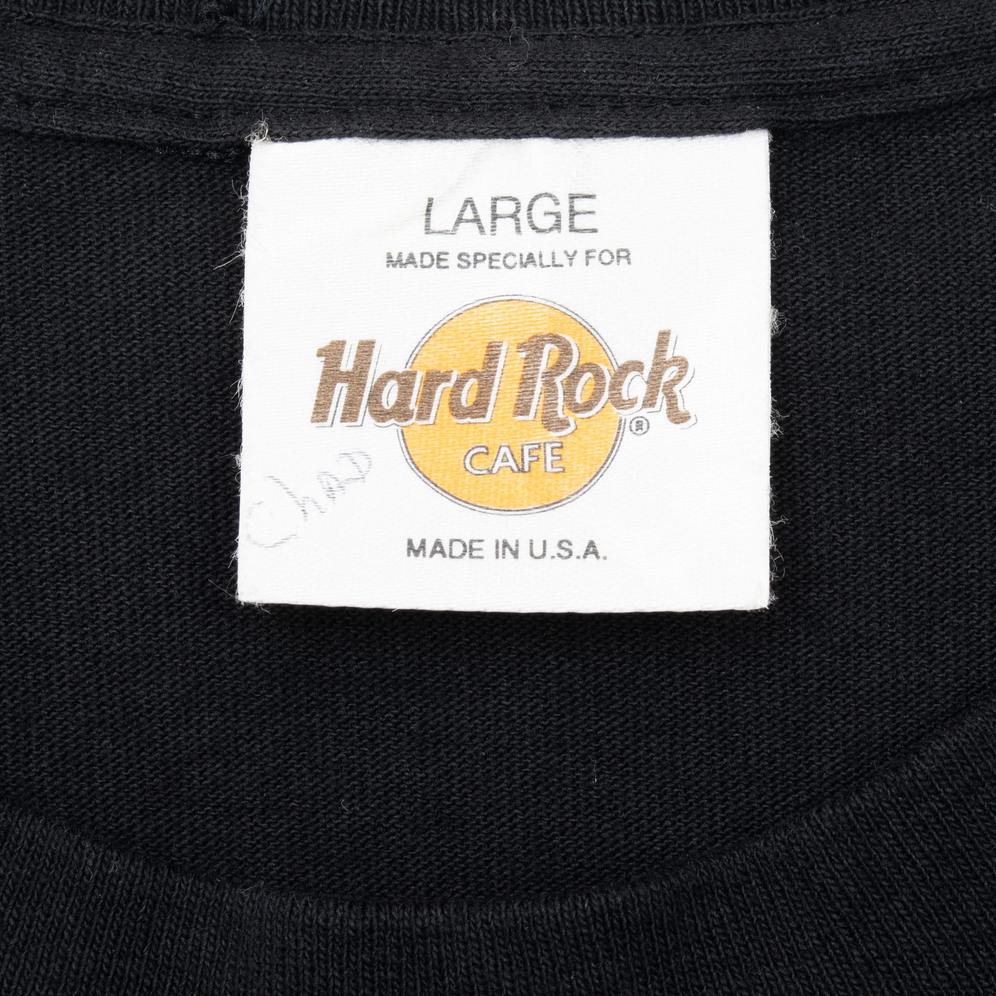 Vintage Hard Rock Cafe St Thomas Tee Shirt 1990S Large Made In Usa With Single Stitch Sleeves