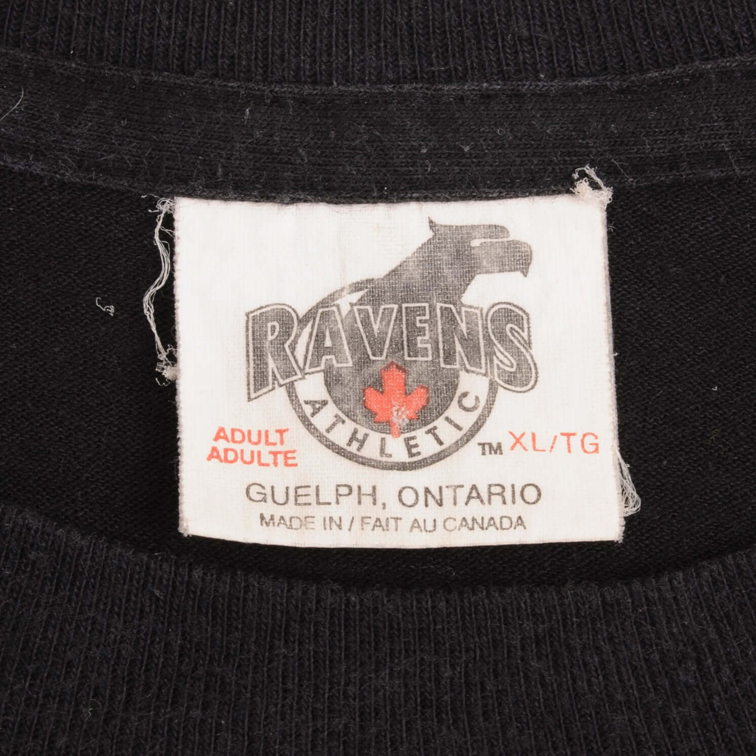 Vintage NHL Montreal Canadiens 1990S Tee Shirt Size Large Made In Canada With Single Stitch