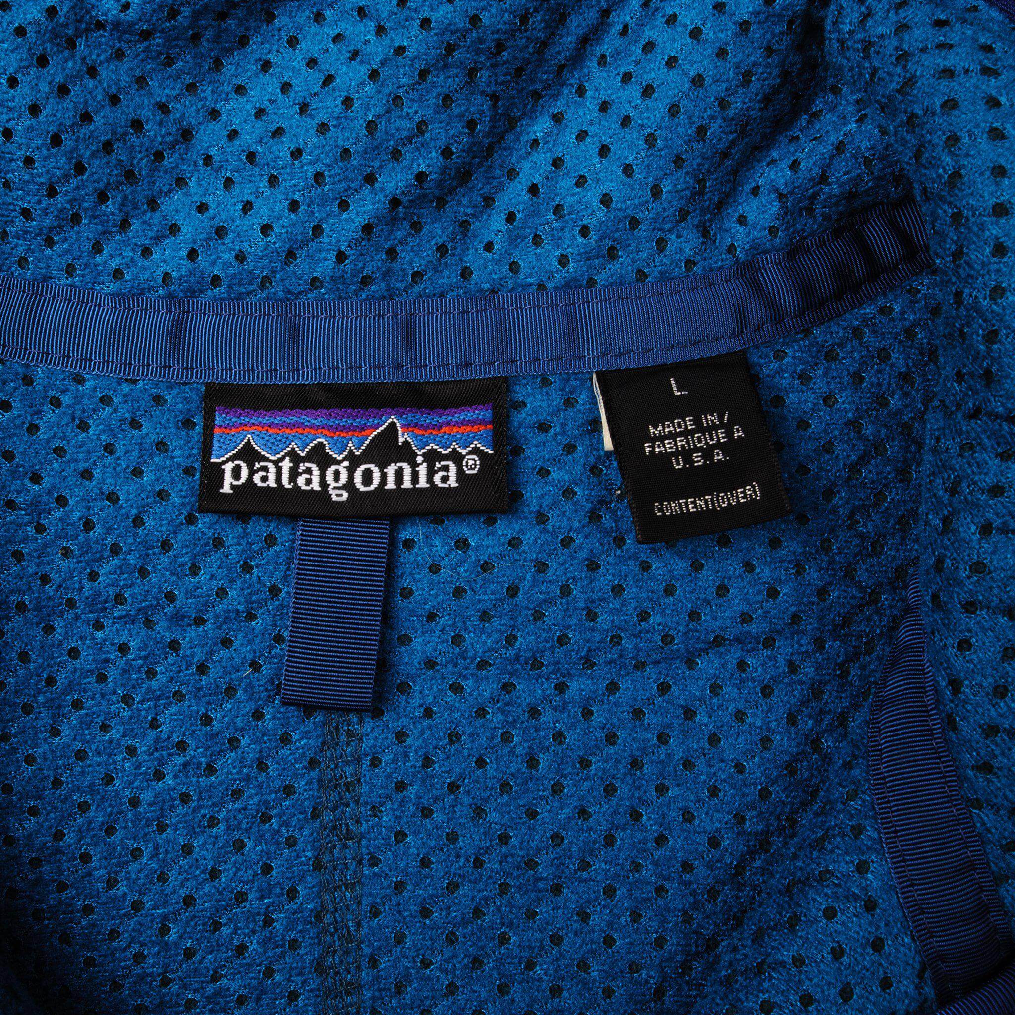 VINTAGE PATAGONIA FLEECE JACKET SIZE LARGE MADE IN USA