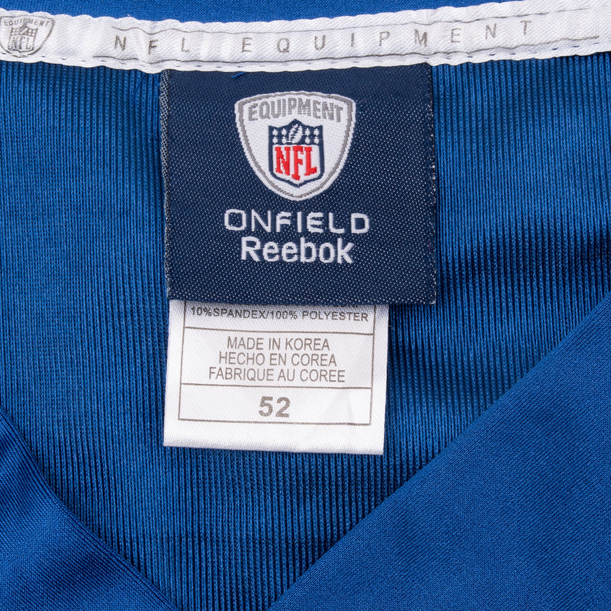 Vintage Nfl Indianapolis Colts Wayne #87 Reebok Jersey 2000S Size 52