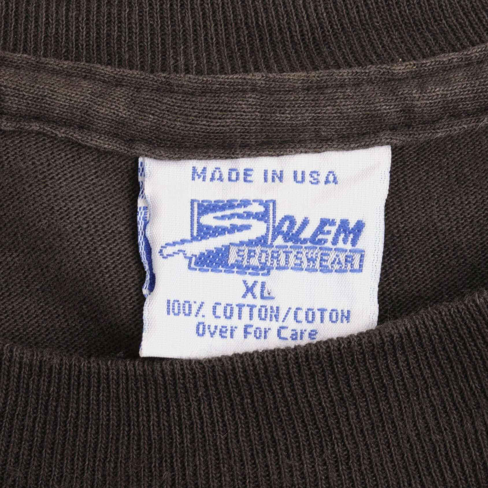 Vintage NFL Washington Redskins 1992 Tee Shirt Size XL Made In USA With Single Stitch Sleeve