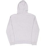 Vintage Ralph Lauren Full Zip Classic Grey Hoodie Sweatshirt 1990S Size Medium