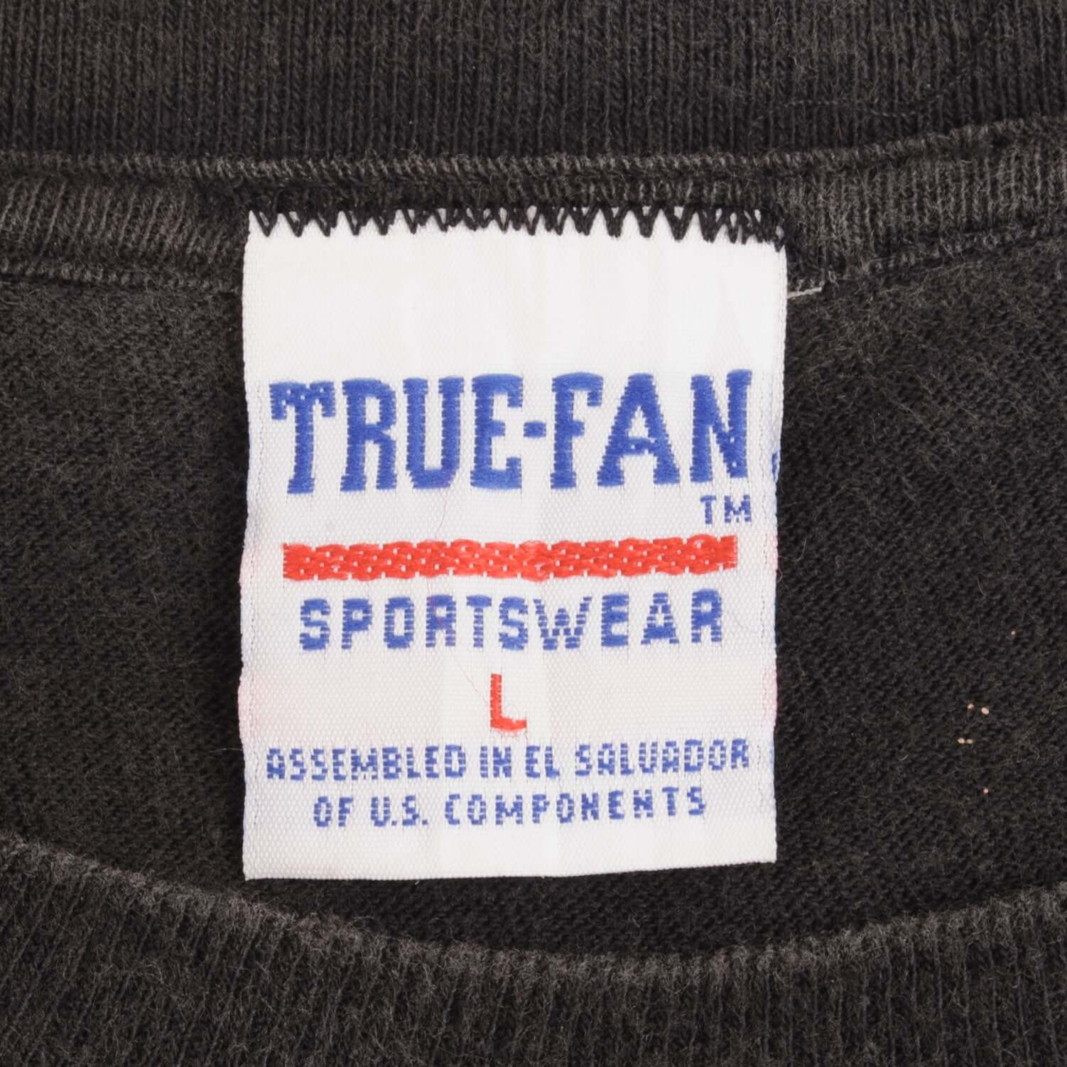 Vintage MLB Cleveland Indians Champions 1995 Tee Shirt Size Large Made In USA With Single Stitch Sleeves