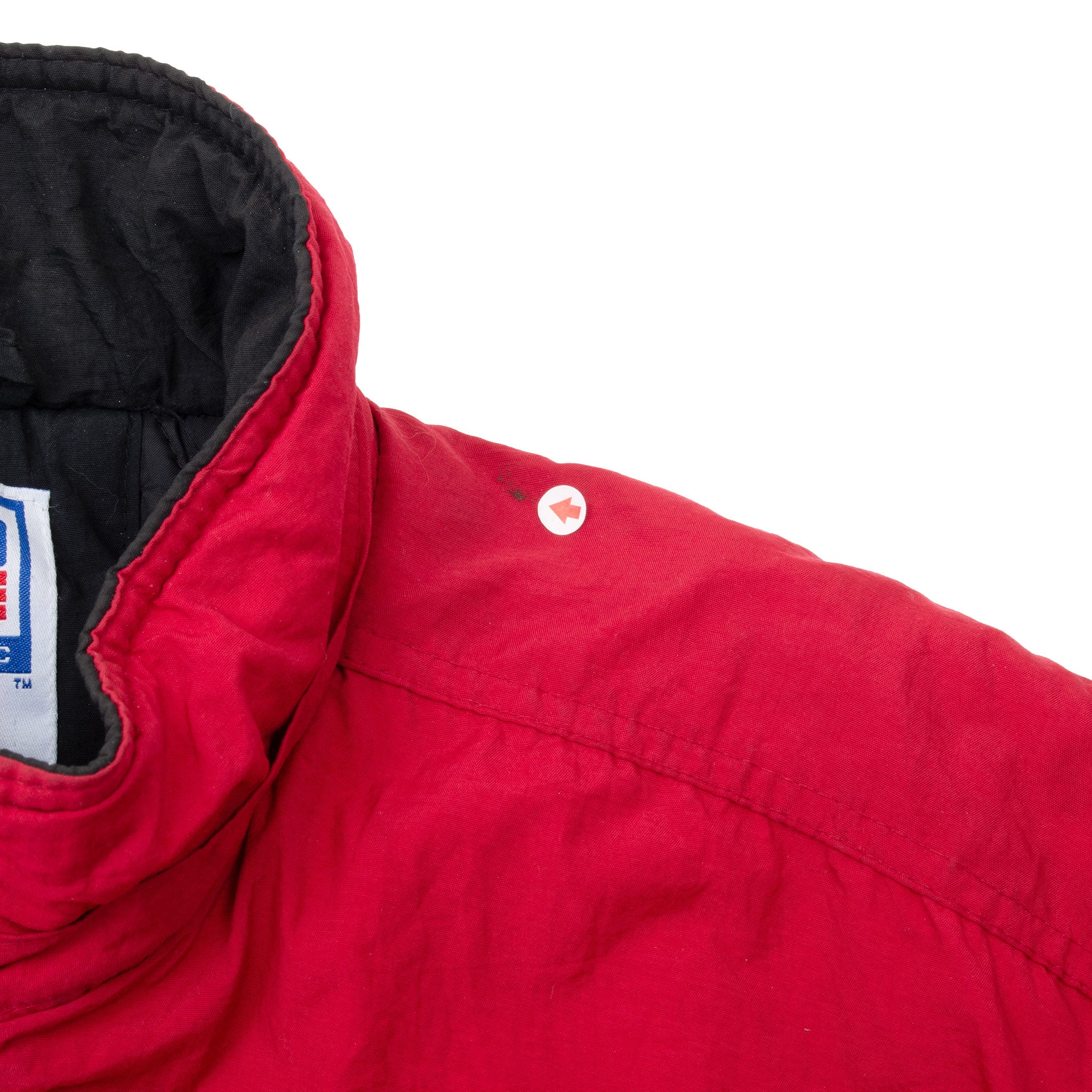 VINTAGE NFL SAN FRANCISCO 49ERS 1990S REEBOK WINDBREAKER JACKET LARGE