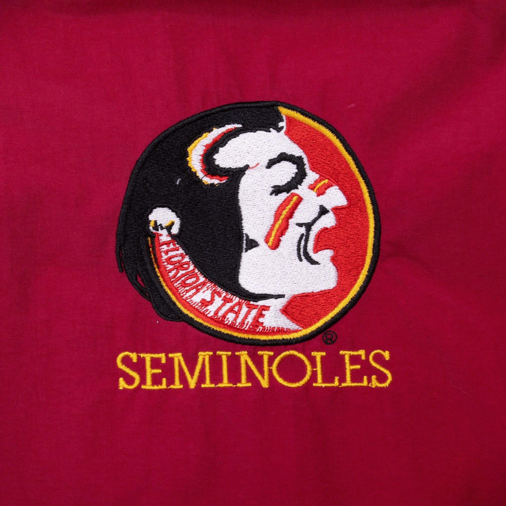 Vintage Ncaa Fsu Florida State Seminoles Starter Windbreaker Jacket 1990S Size XL