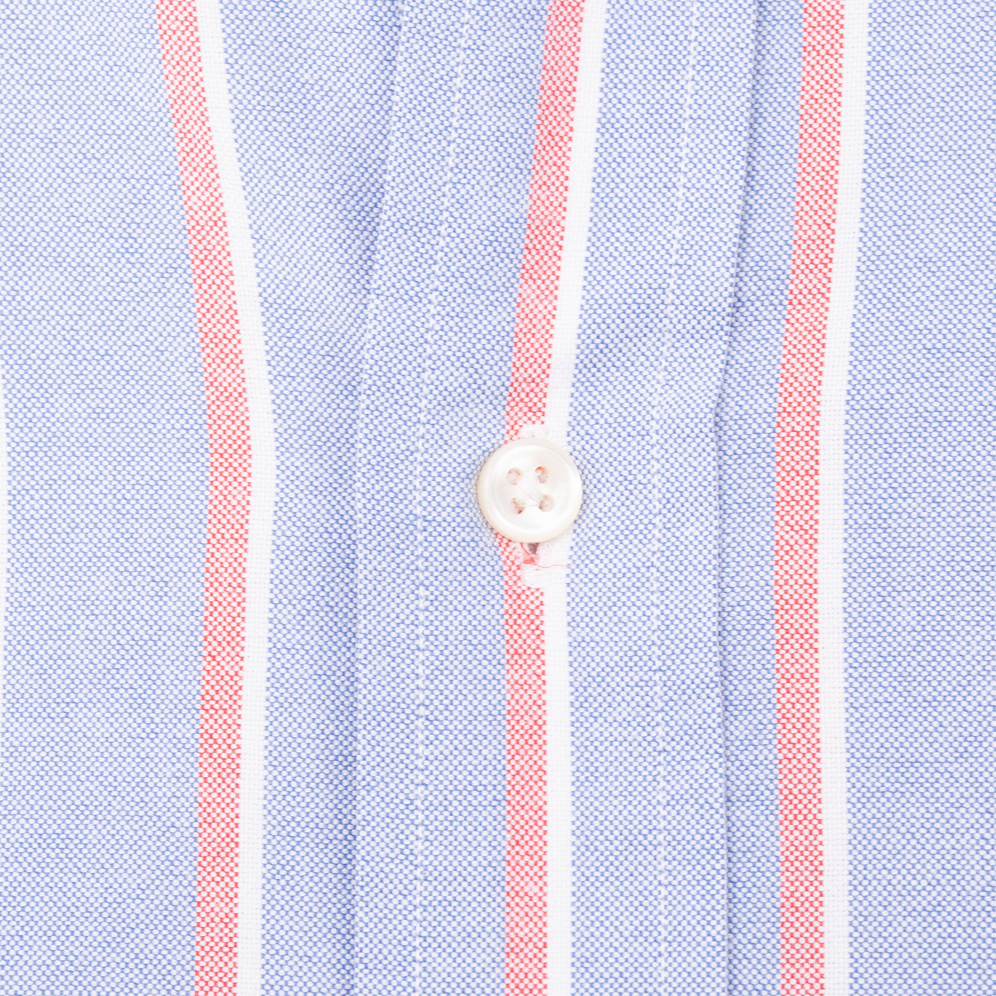 Vintage Ralph Lauren Blue And Red Striped Shirt 1990S Size Medium