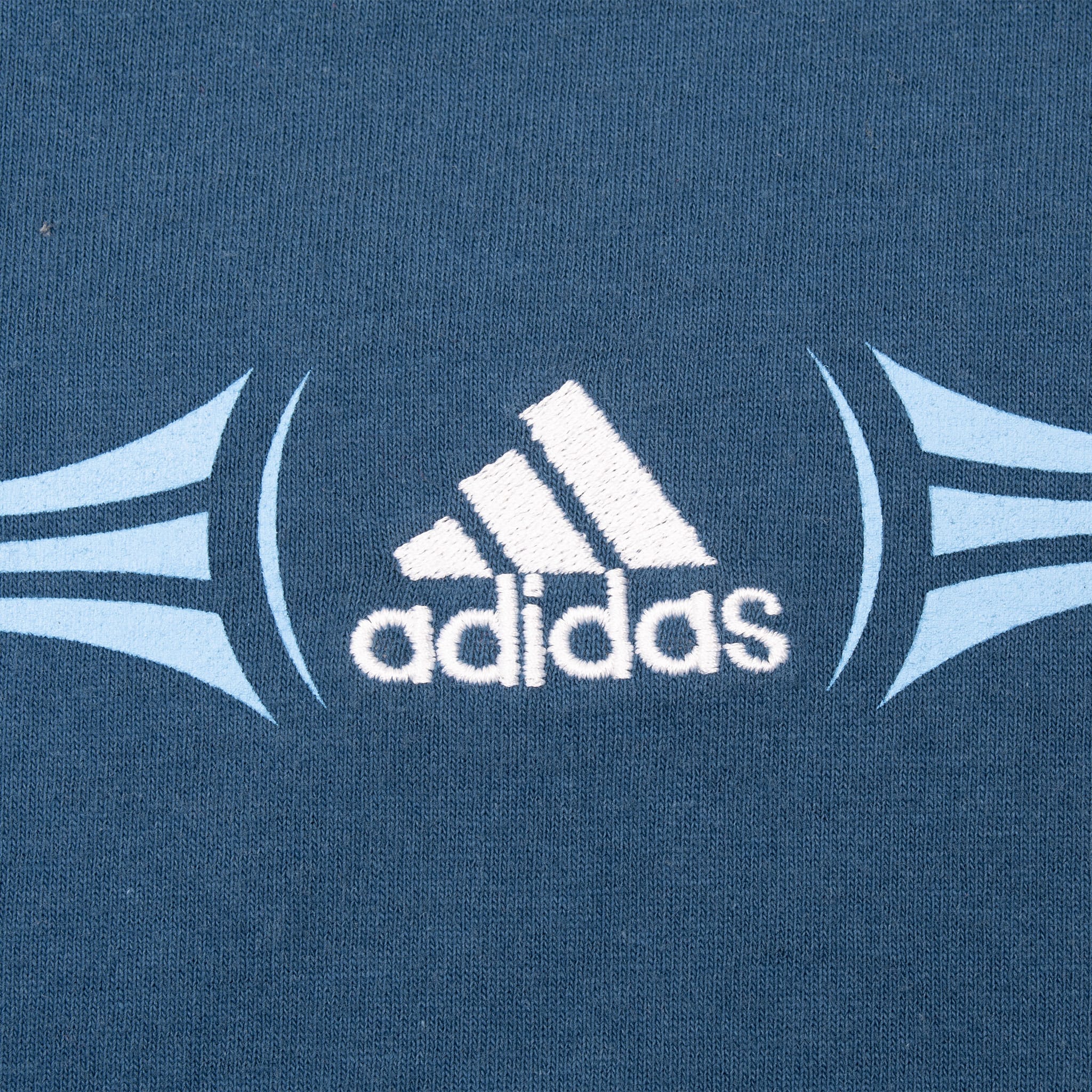 Vintage Adidas 2000S Navy Blue Tee Shirt Size XL