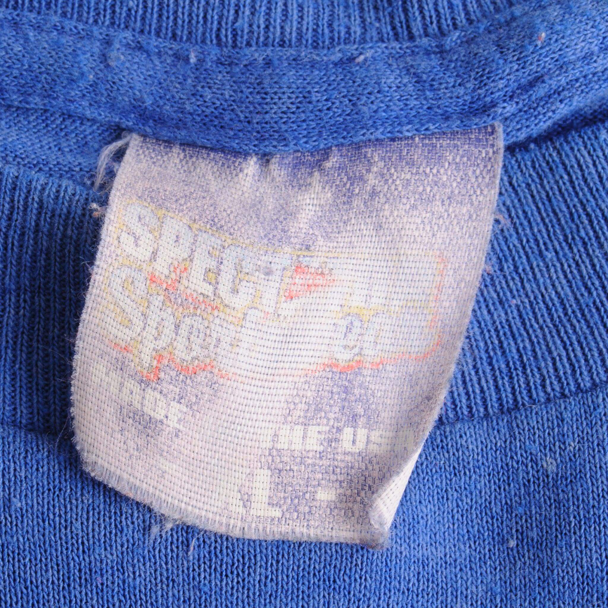 Vintage Blue NBA New York Eastern Conference Champions 1994 Tee Shirt Size XLarge With Single Stitch Sleeves. Made In USA.