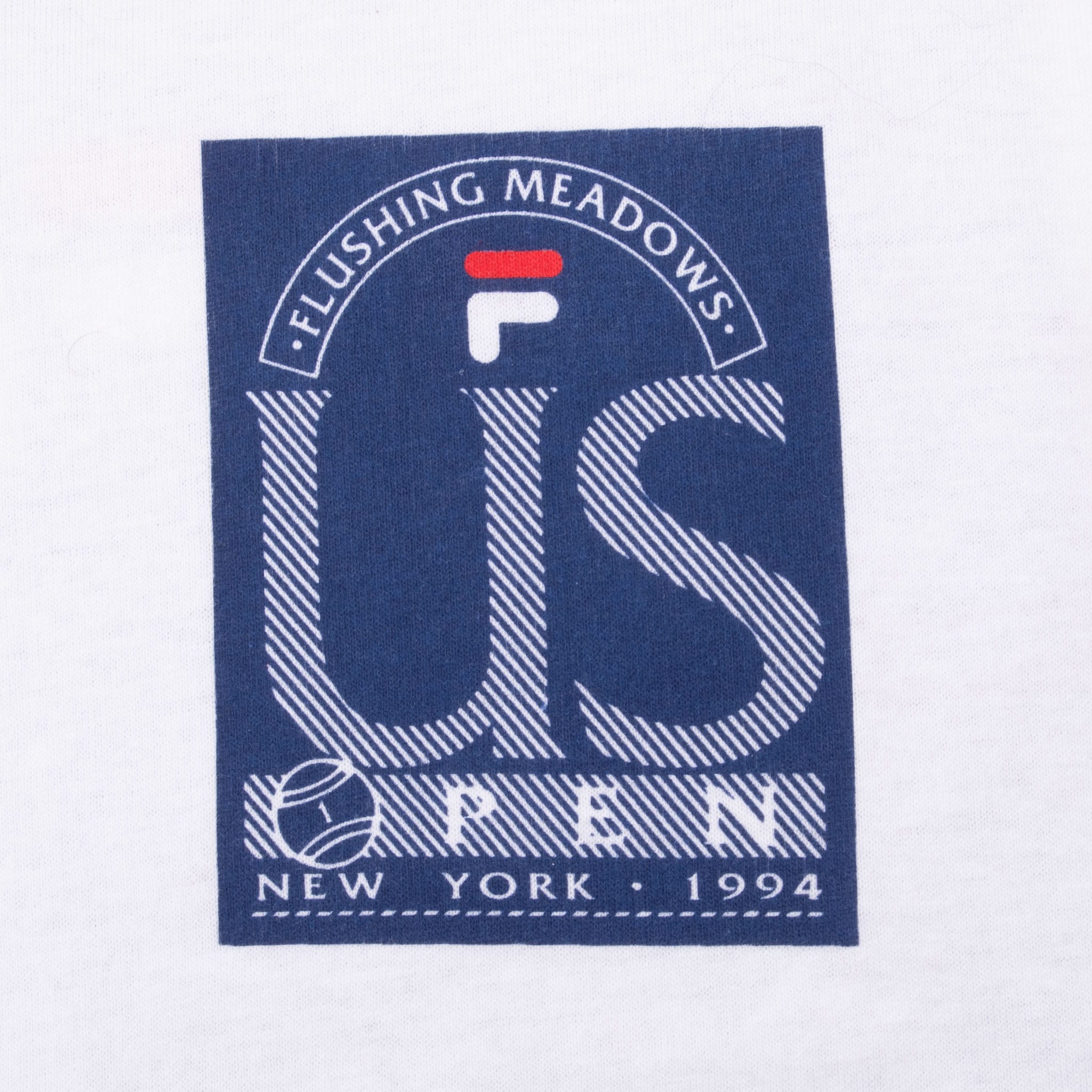 Vintage Fila Us Open Flushing Meadows 1994 Tee Shirt Size 2Xl Made In Usa