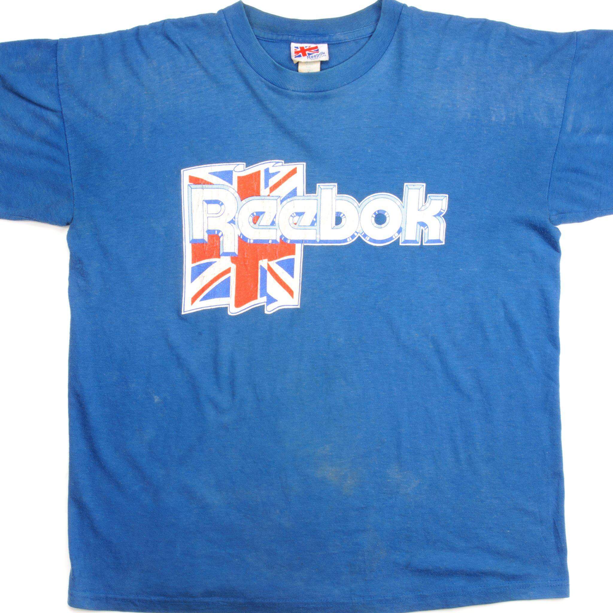 VINTAGE REEBOK TEE SHIRT SIZE LARGE MADE IN USA