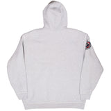 Vintage Polo Ralph Lauren Grey Sherpa Lined Hoodie Sweatshirt 1990S Size 2Xl Tall