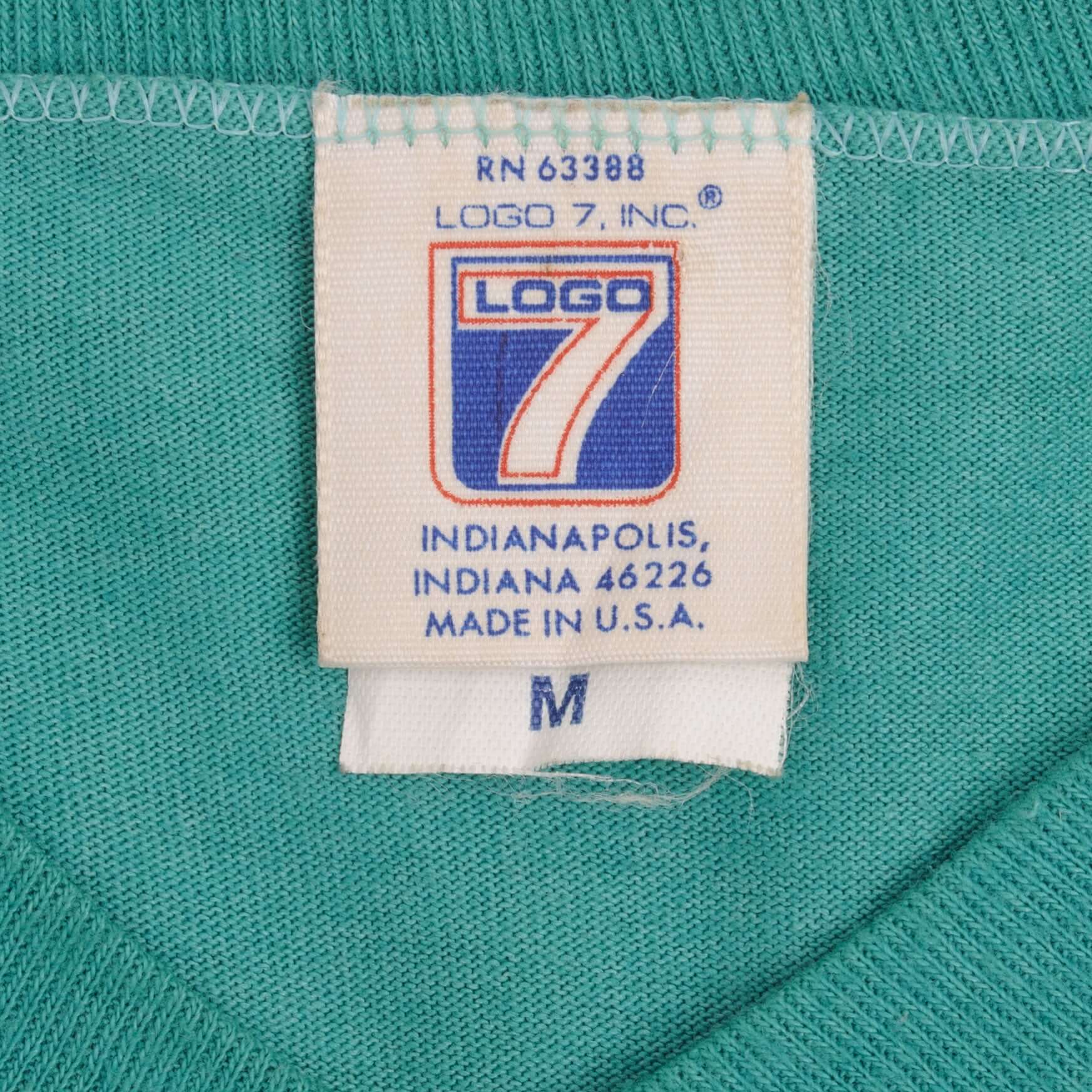 Vintage NFL Miami Dolphins 1990S Tee Shirt Size Medium Made In USA With Single Stitch Sleeves