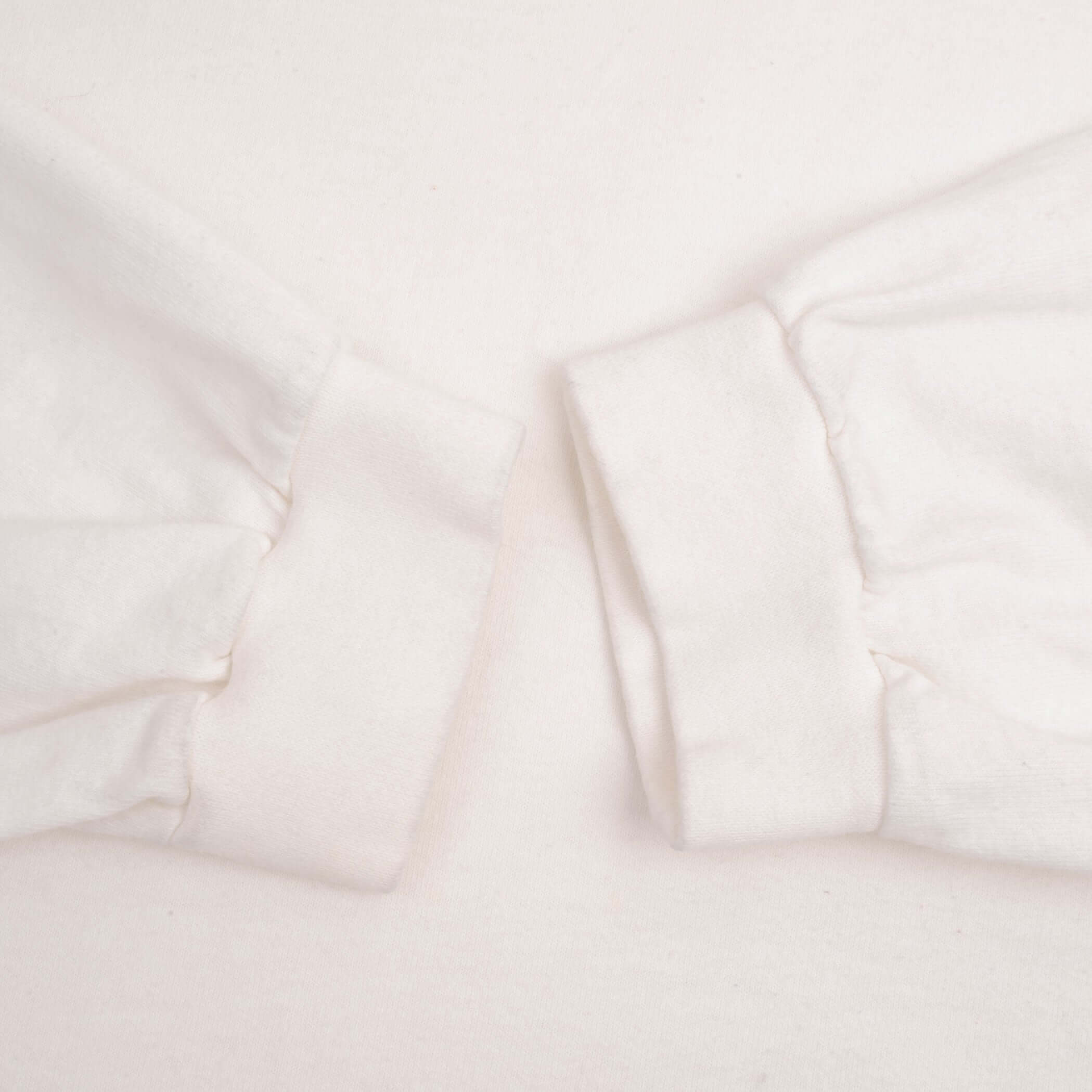 Vintage Nike Long Sleeve Turtle Neck White Heavy Weight Tee Shirt 1990S Size XL