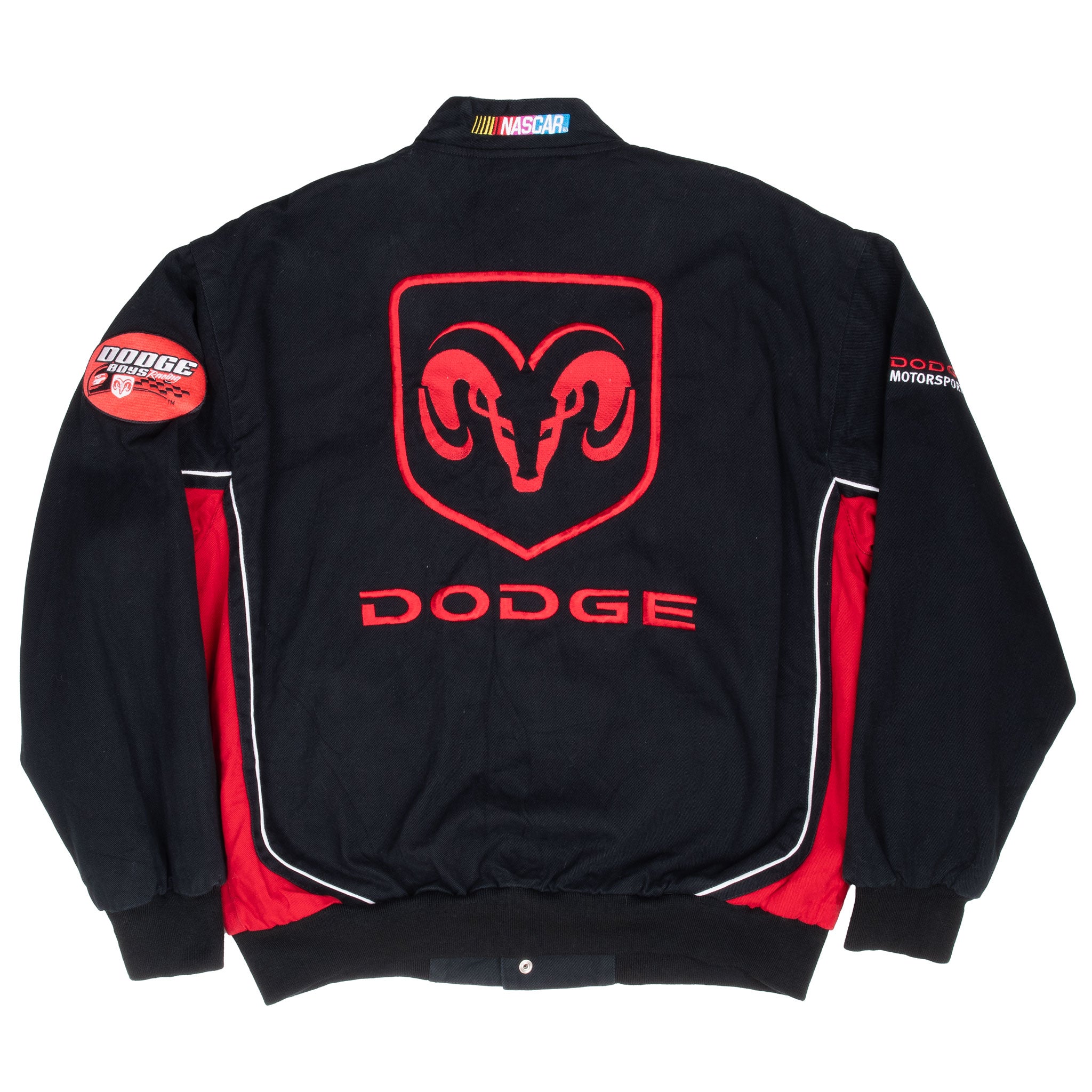 VINTAGE NASCAR DODGE RACING JACKET 2000S SIZE LARGE