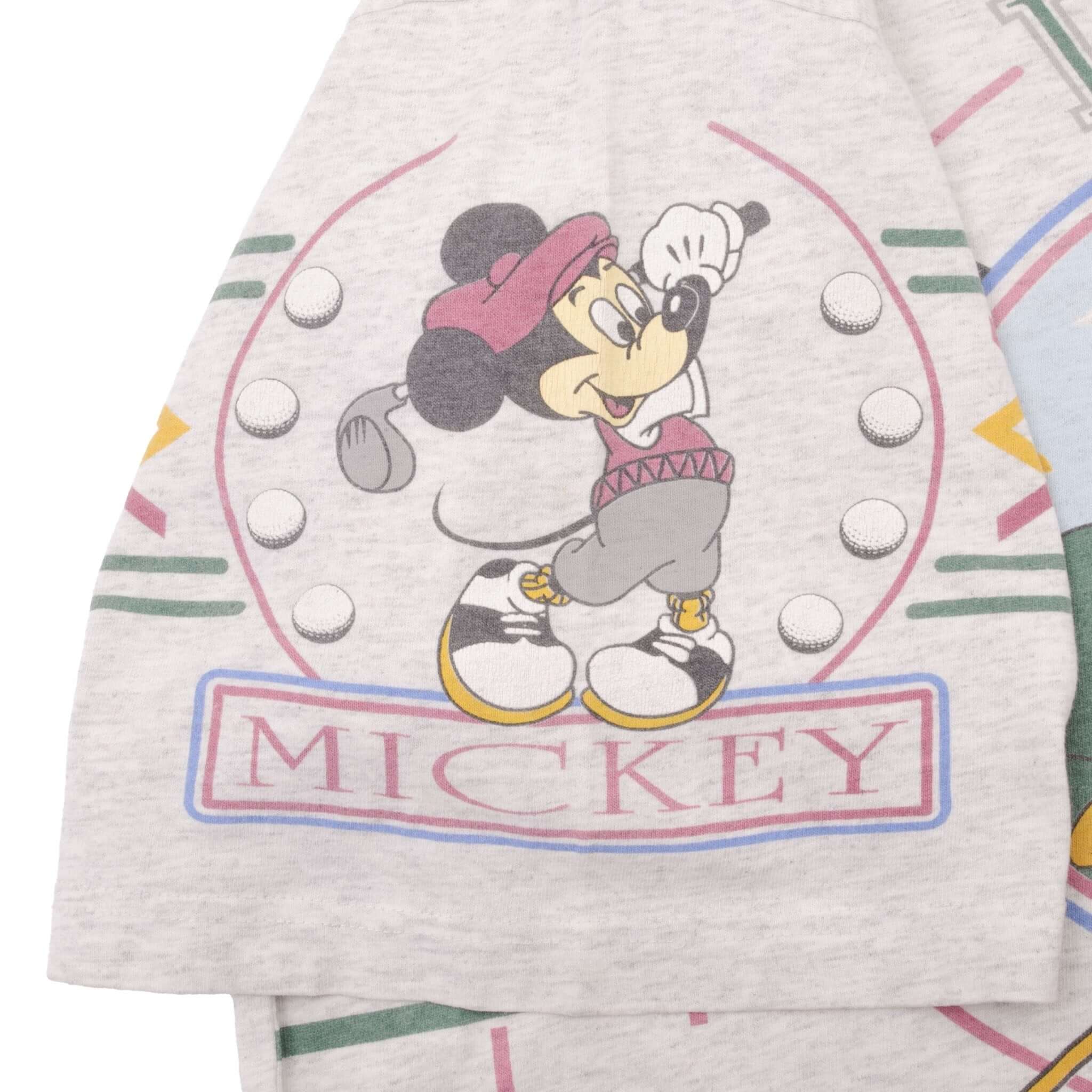 Vintage Mickey Mouse Golf Tournament 1990S Tee Shirt Size 3XL