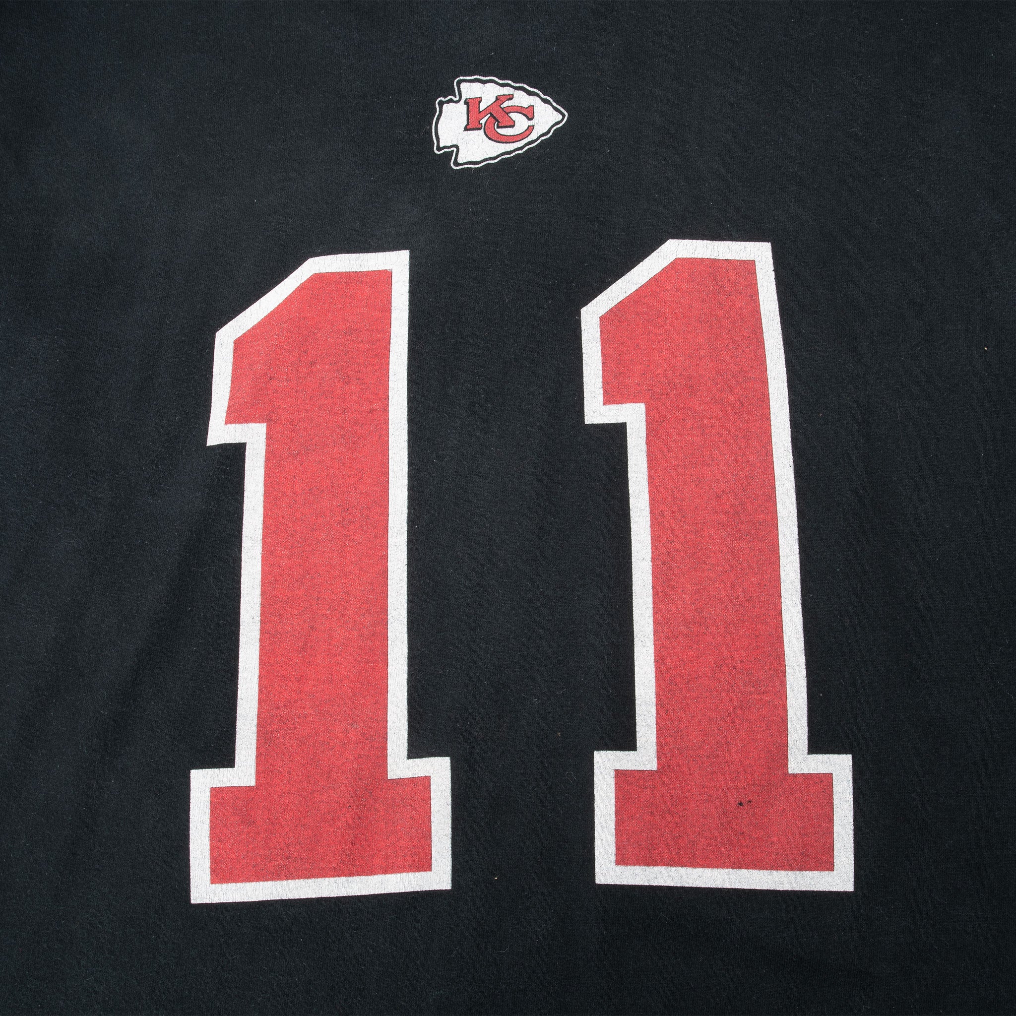 VINTAGE NFL KANSAS CITY CHIEFS GRBAC #11 TEE SHIRT JERSEY 1990S SIZE 2XL