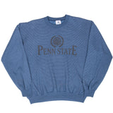 Vintage Penn State University Striped Sweatshirt Size XL 1990S Made In Usa