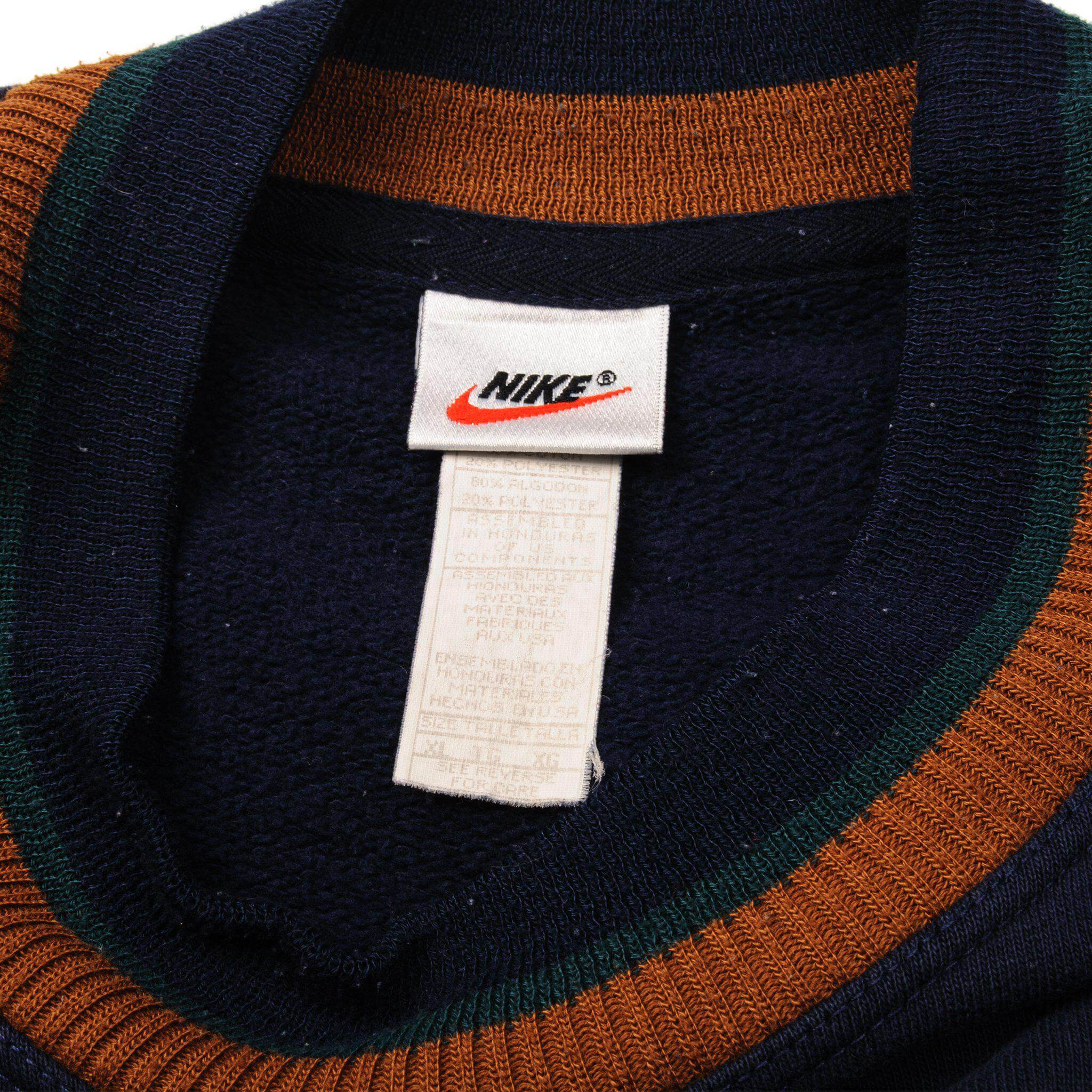 Vintage Nike Swoosh Brand Sweatshirt 1990S Size XL.
