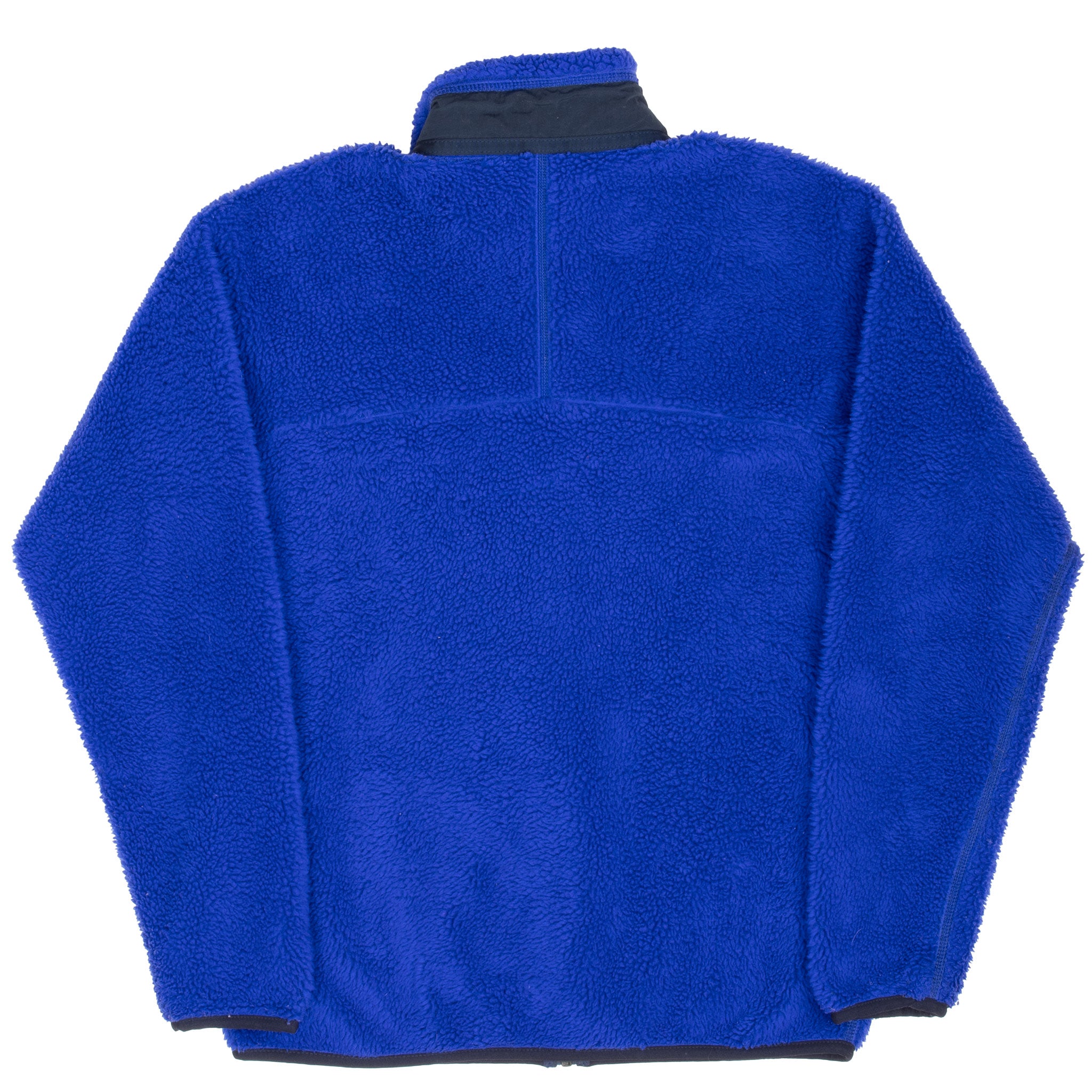 Vintage Patagonia Blue Retro-X Deep Pile 1990S Fleece Jacket Size Medium Made In Usa