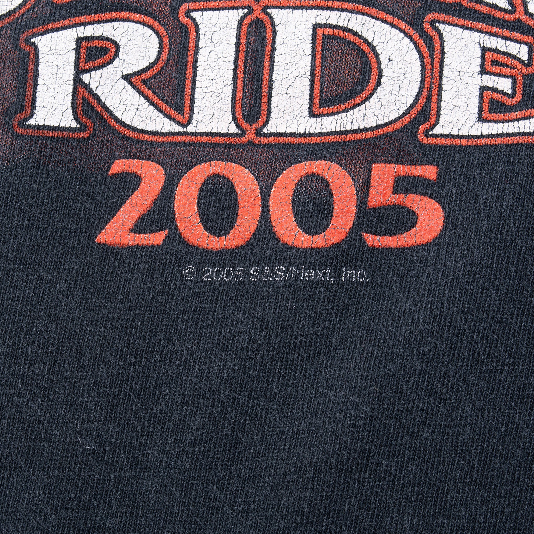 Vintage Biker Sturgis Black Hill Rally 2005 Wolf Tee Shirt Size 2XL