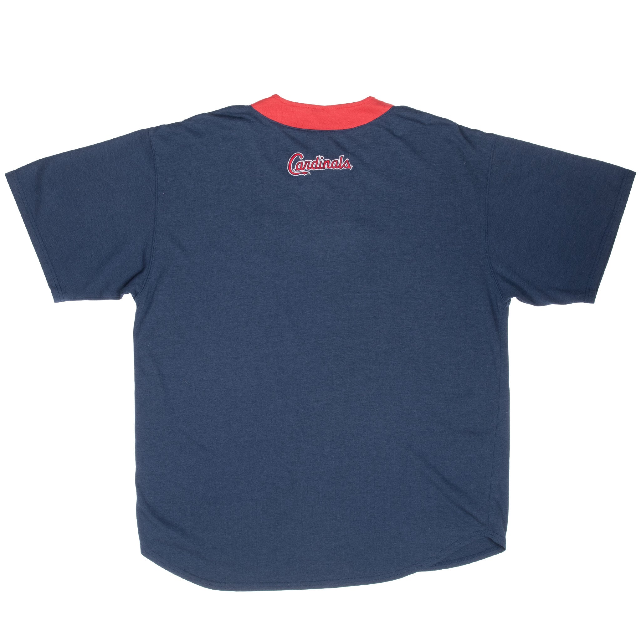 Vintage Mlb St Louis Cardinals Henley Tee Shirt 1990S Size Large
