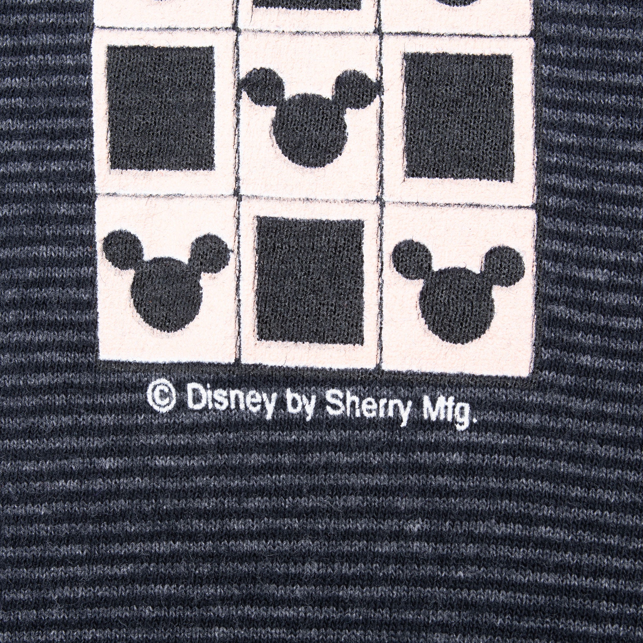 Vintage Mickey Mouse Florida Striped Tee Shirt 1990S Large Made In Usa With Single Stitch Sleeves