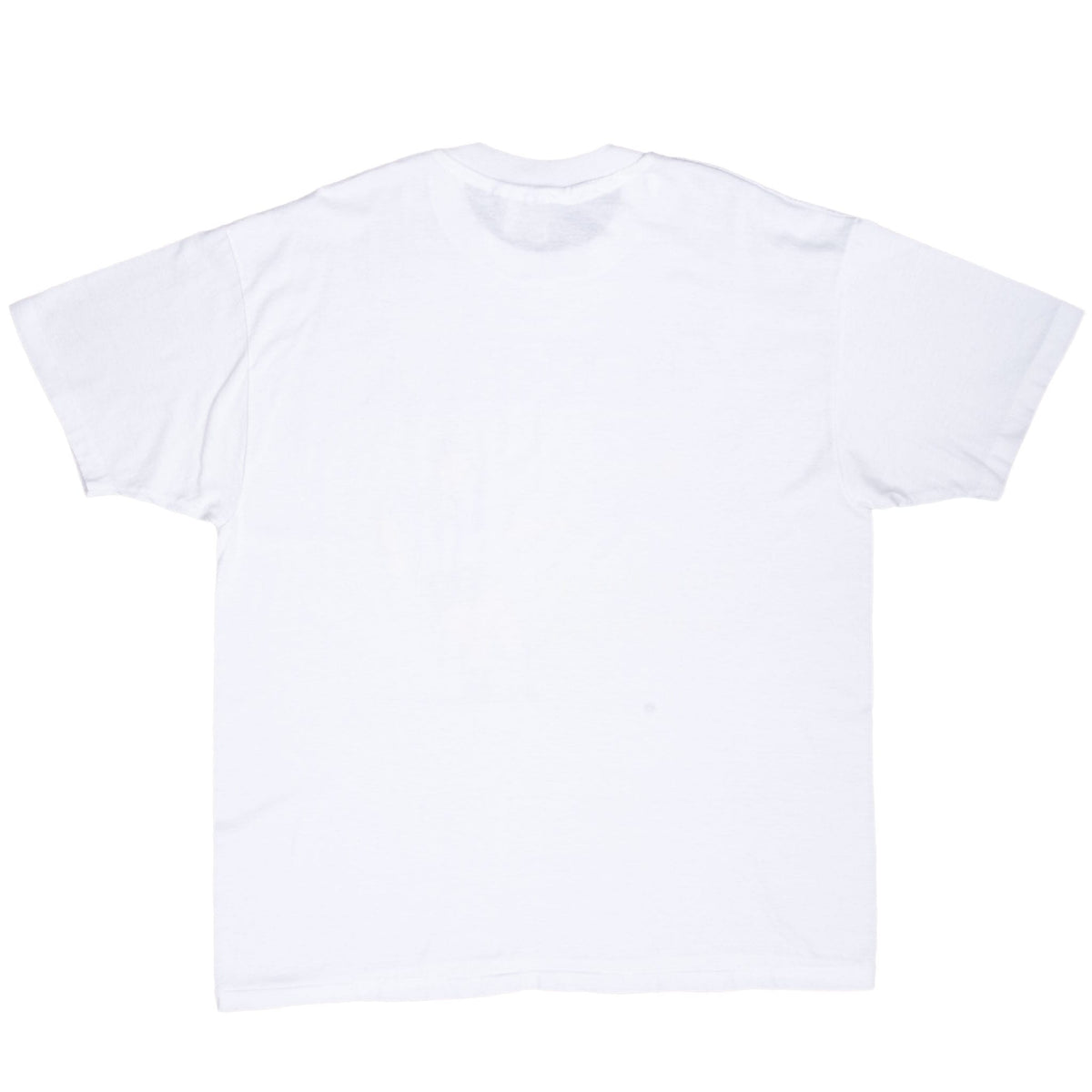 Plain back of white short-sleeve Argentina soccer T-shirt