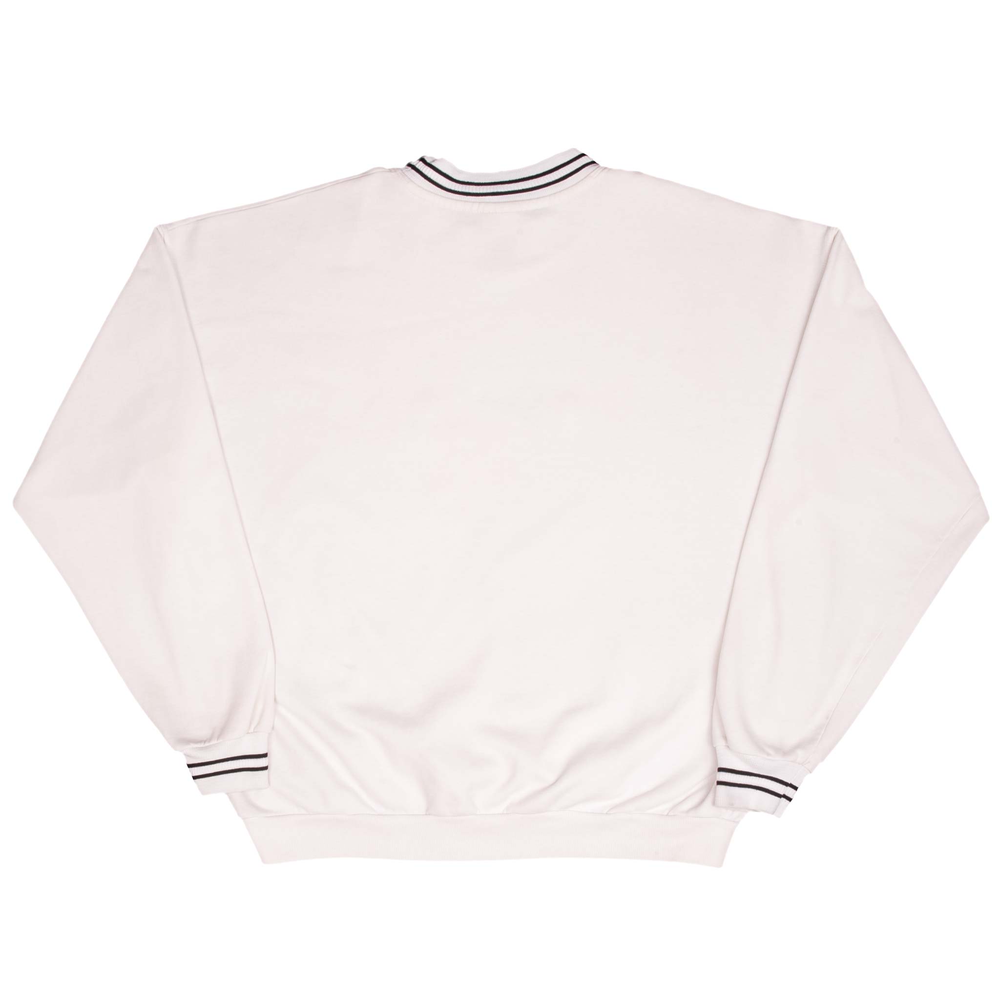 Vintage Nike Center Big Swoosh White Sweatshirt 1990S Size XL