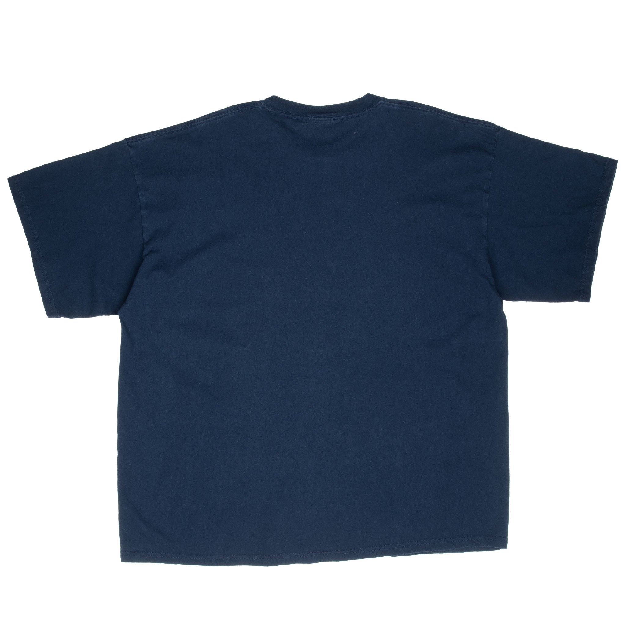 Vintage Nike Performance Athletic Spellout Blue Tee Shirt 1990S Size 2XL