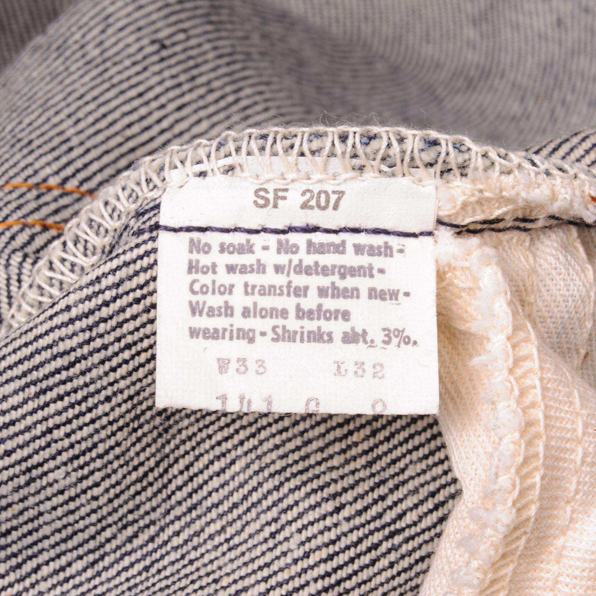 Beautiful Indigo Levis 646 Bell Bottoms Jeans Made in USA Deadstock with the original tags. Size on Tag 33X32 ACTUAL SIZE 33X32 Back Button #16