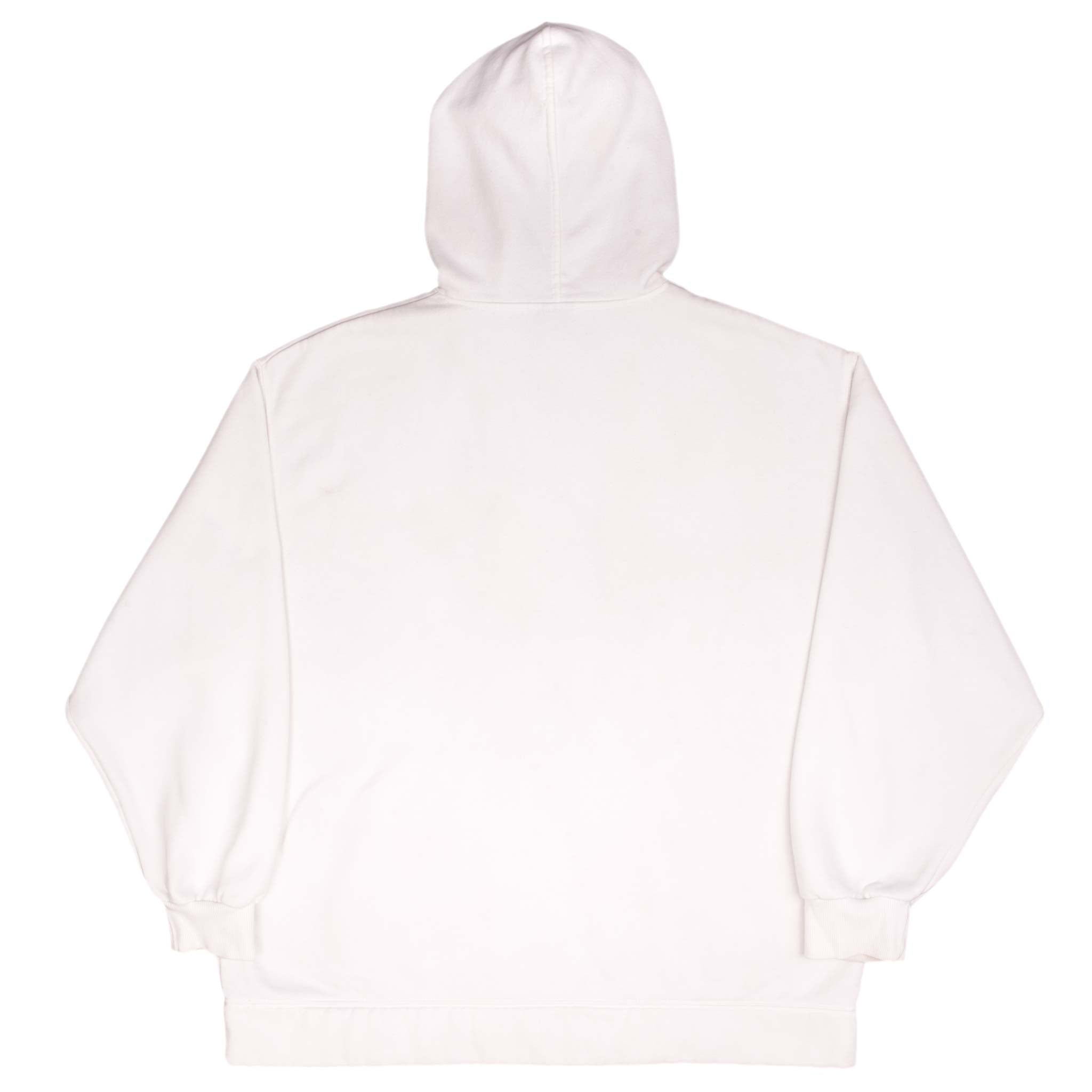 Vintage Nike Nba Los Angeles Lakers Center Swoosh White Hoodie Sweatshirt 1990S Size 2XL