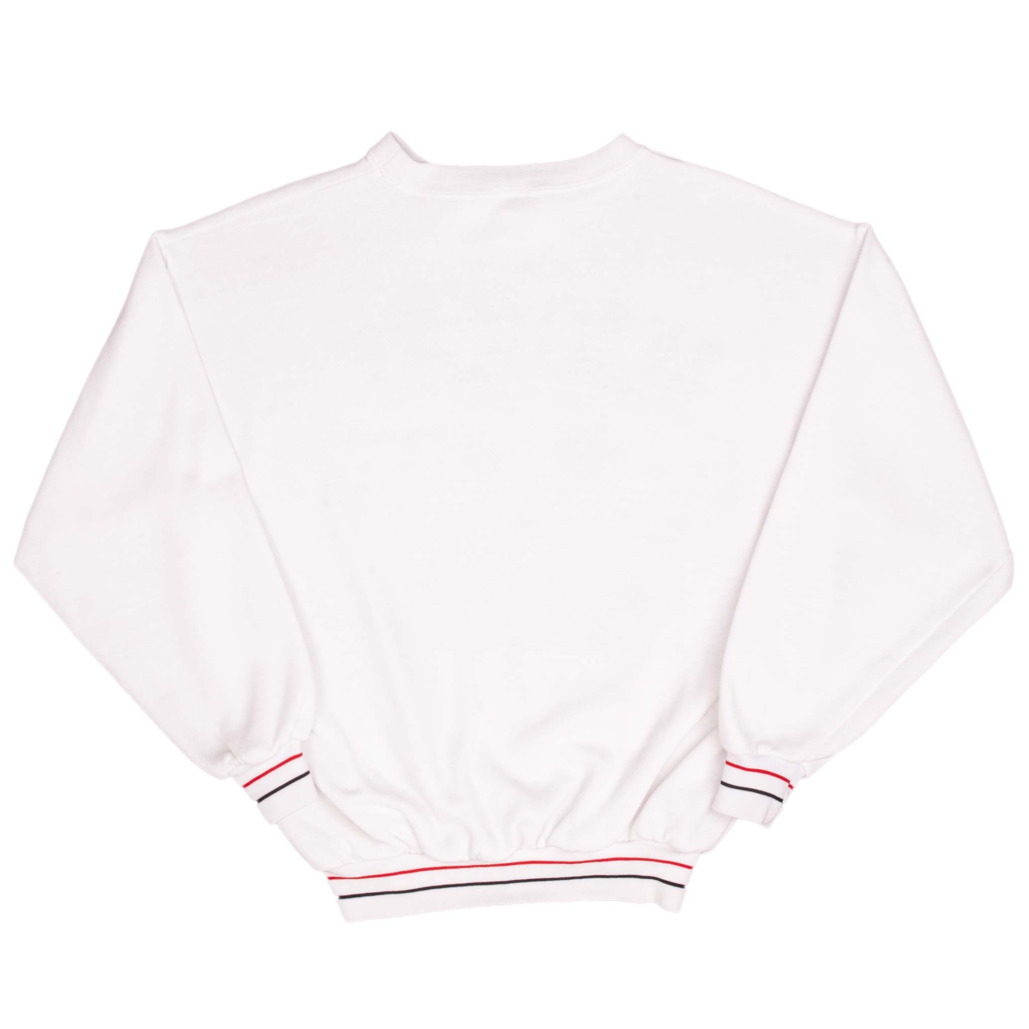 Vintage Disney Mickey Mouse 1990S White Sweatshirt Size Large