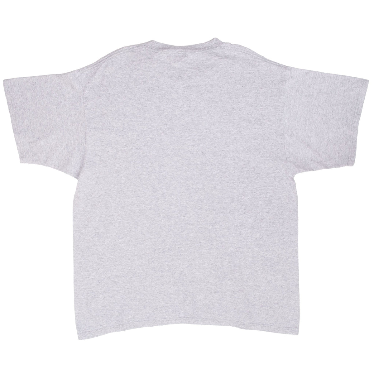 Back of grey Nike Los Angeles Lakers short-sleeve T-shirt