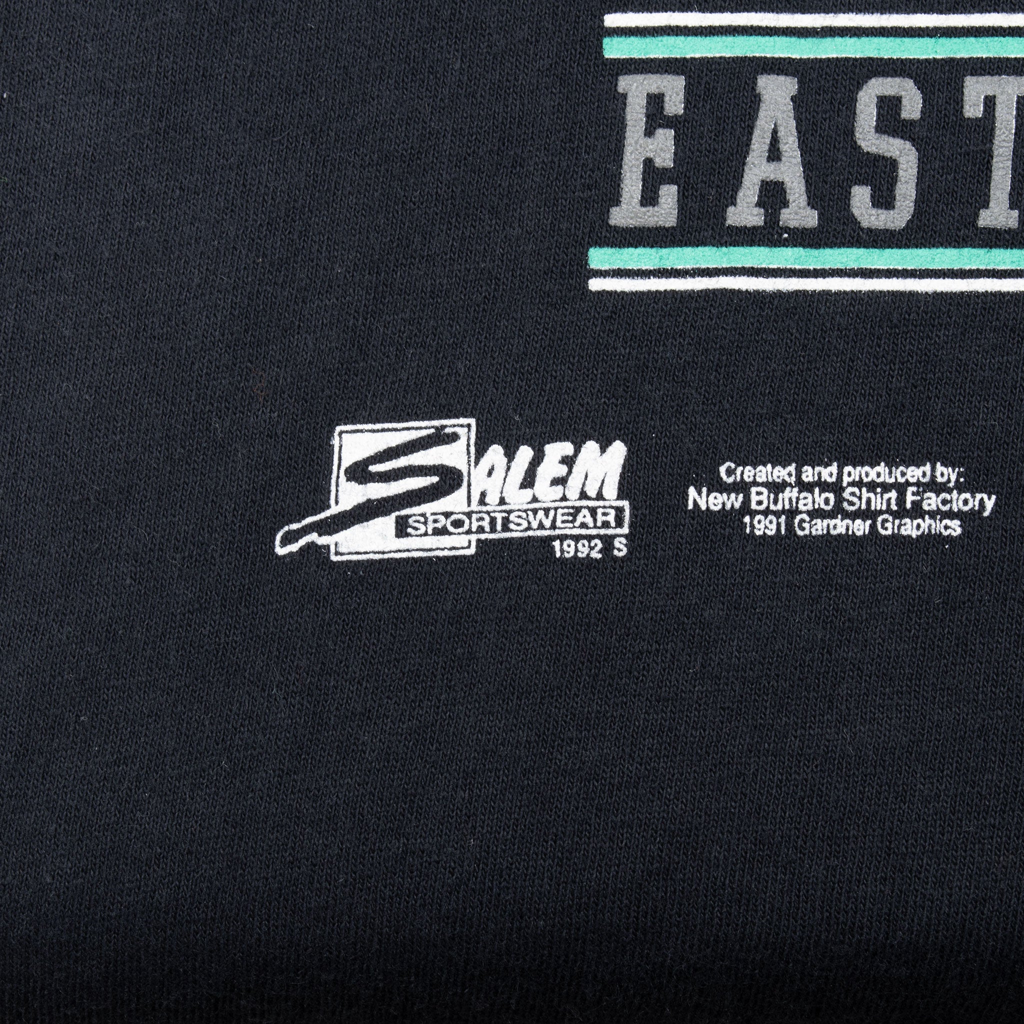 Vintage Mlb Philadelphia Eagles 1992 Tee Shirt Size Medium Made In Usa With Single Stitch Sleeves